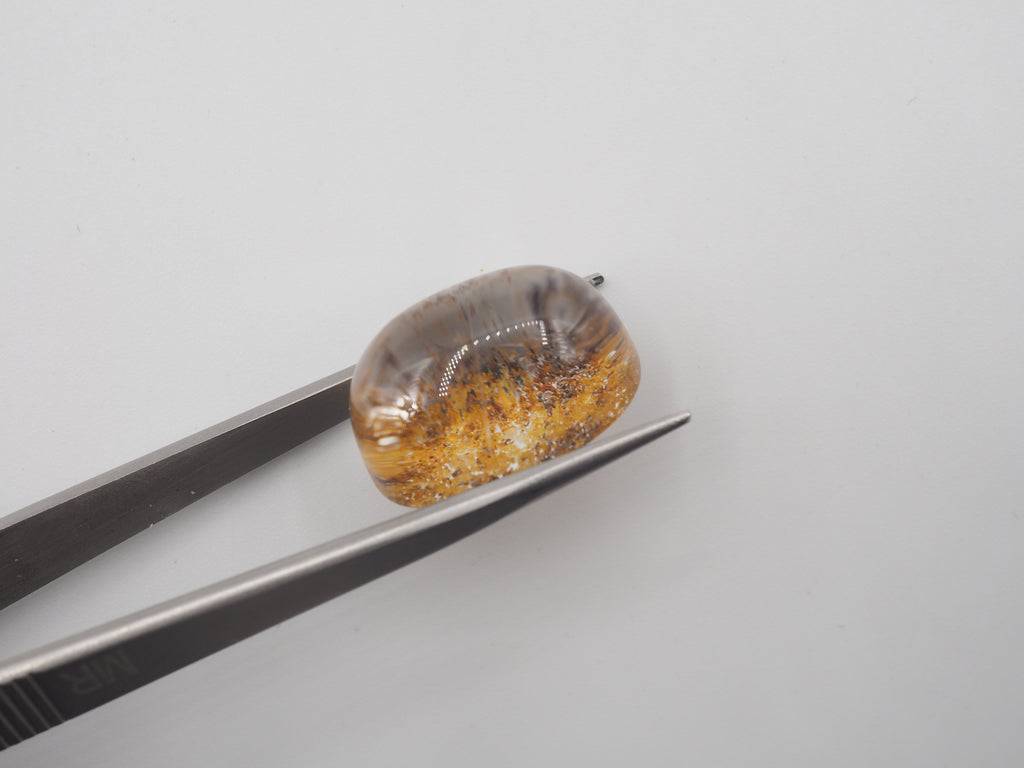 Garden Quartz Cabochon 21.5x15.5 mm Approximately 31.55 Carat (GTG-GQ-7)