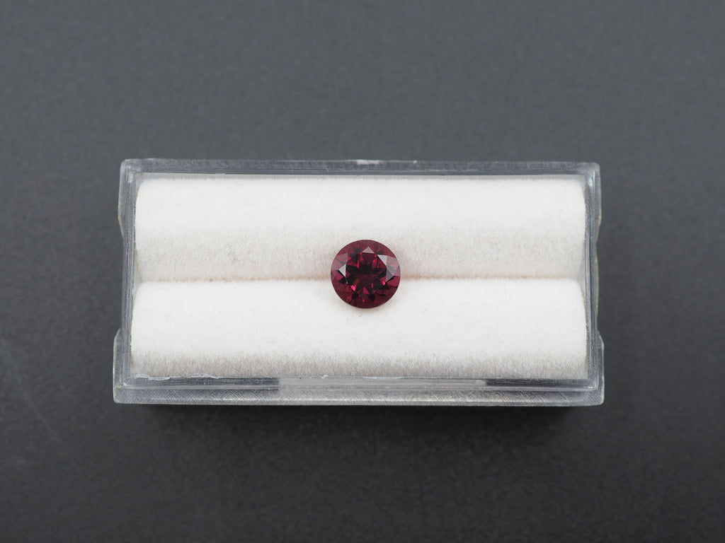 Purple Garnet Faceted 7 mm Approximately 1.70 Carat (GTG-PG-6)