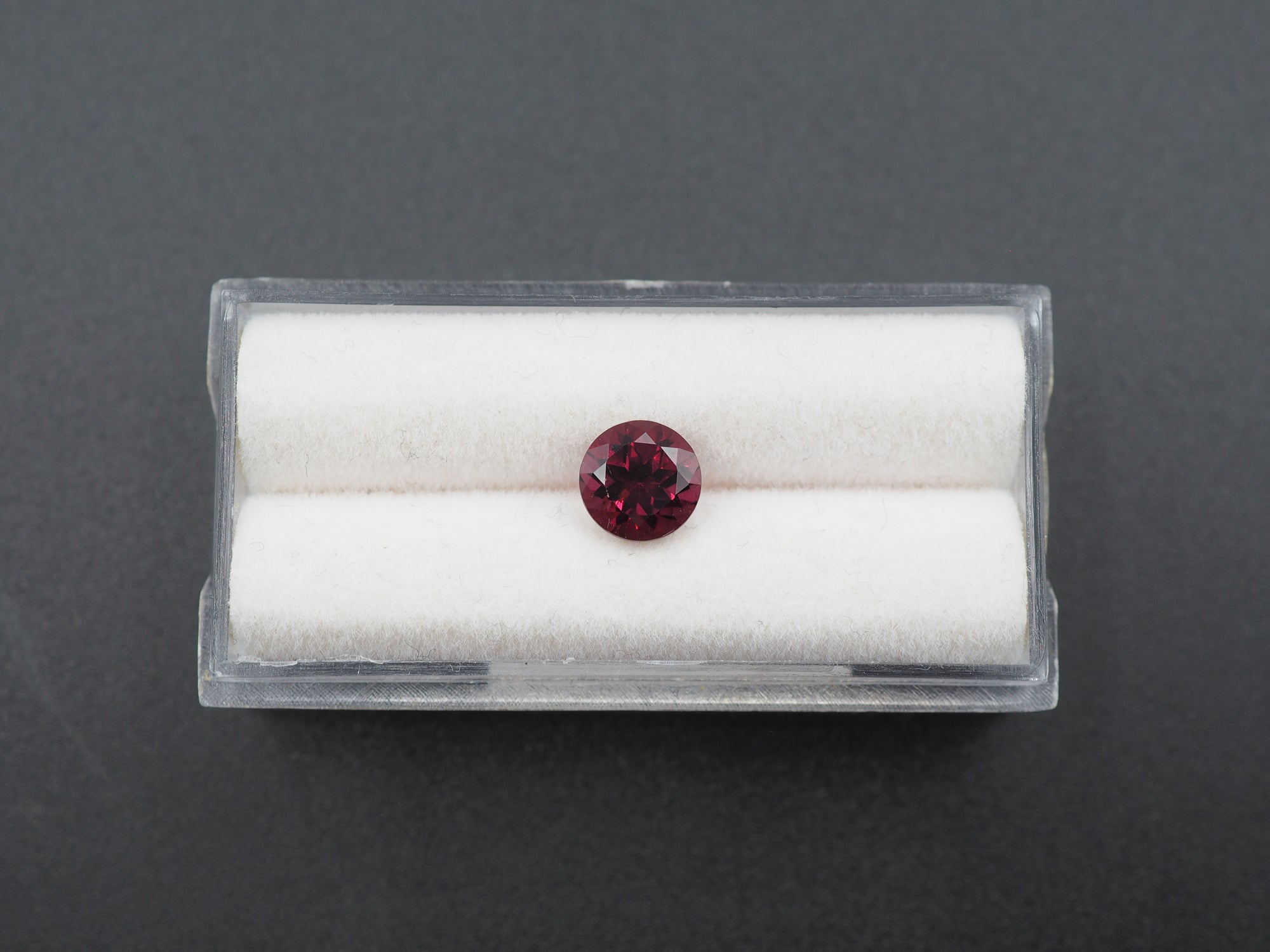 Purple Garnet Faceted 7 mm Approximately 1.70 Carat (GTG-PG-6)
