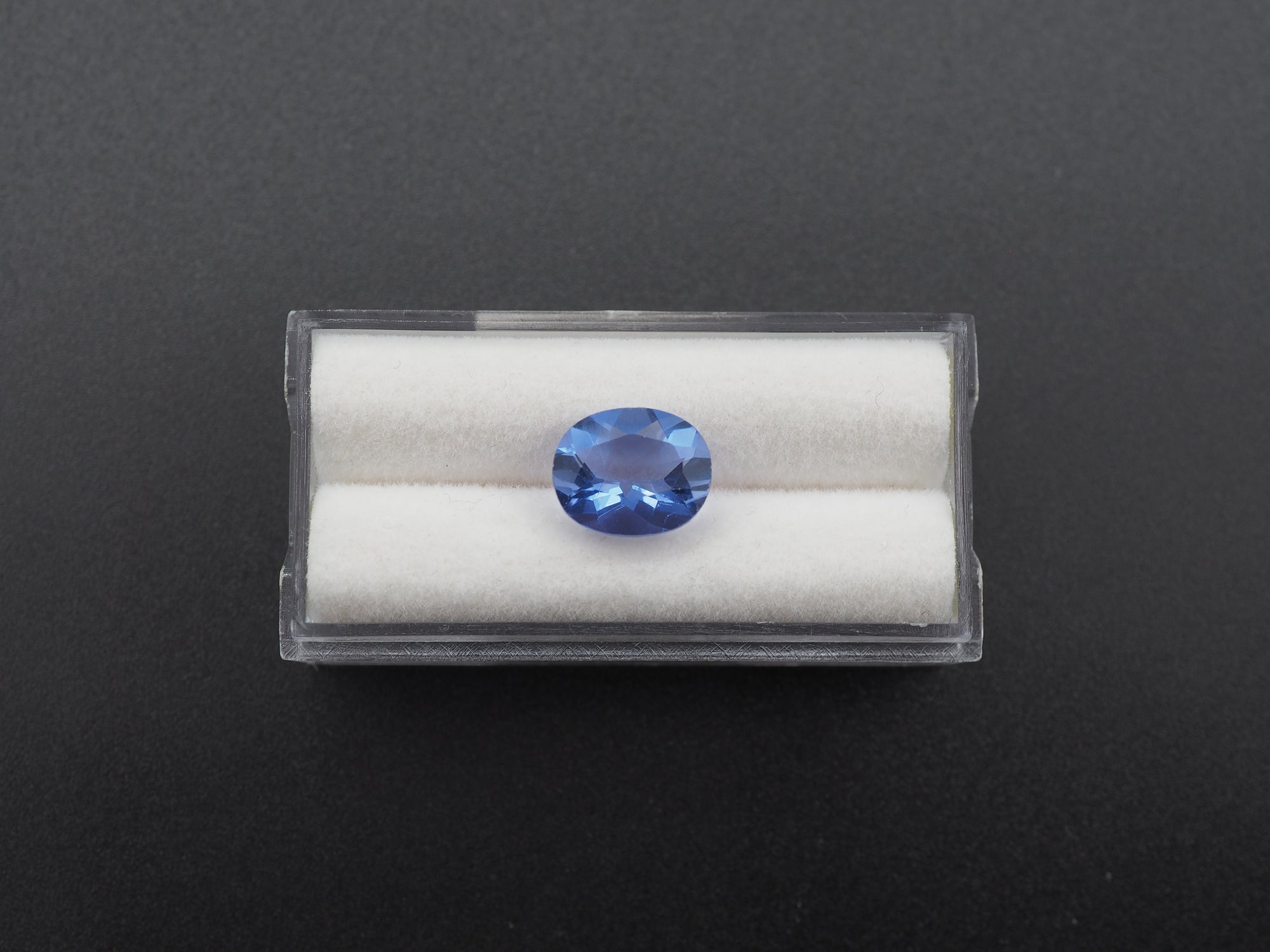 Fluorite Faceted Oval Shape 11 x 9 x 5.5 mm Single Piece Approximately 4.02 Carat