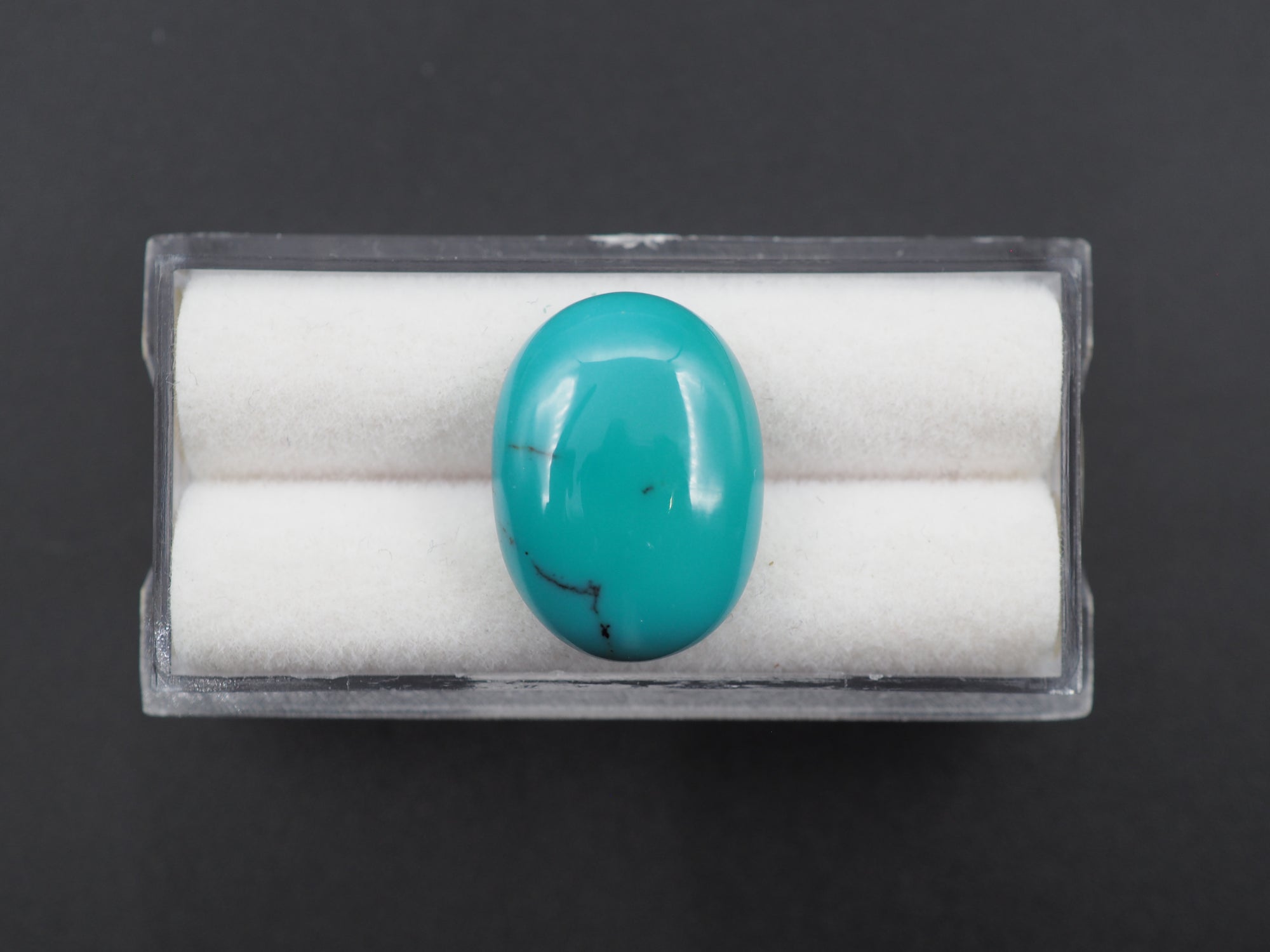 Arizona Turquoise Cabochon 18x13 mm Approximately 7.77 Carat (GTG-AT-8)