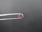 Malaya Garnet Emerald Shape Faceted 7x5mm