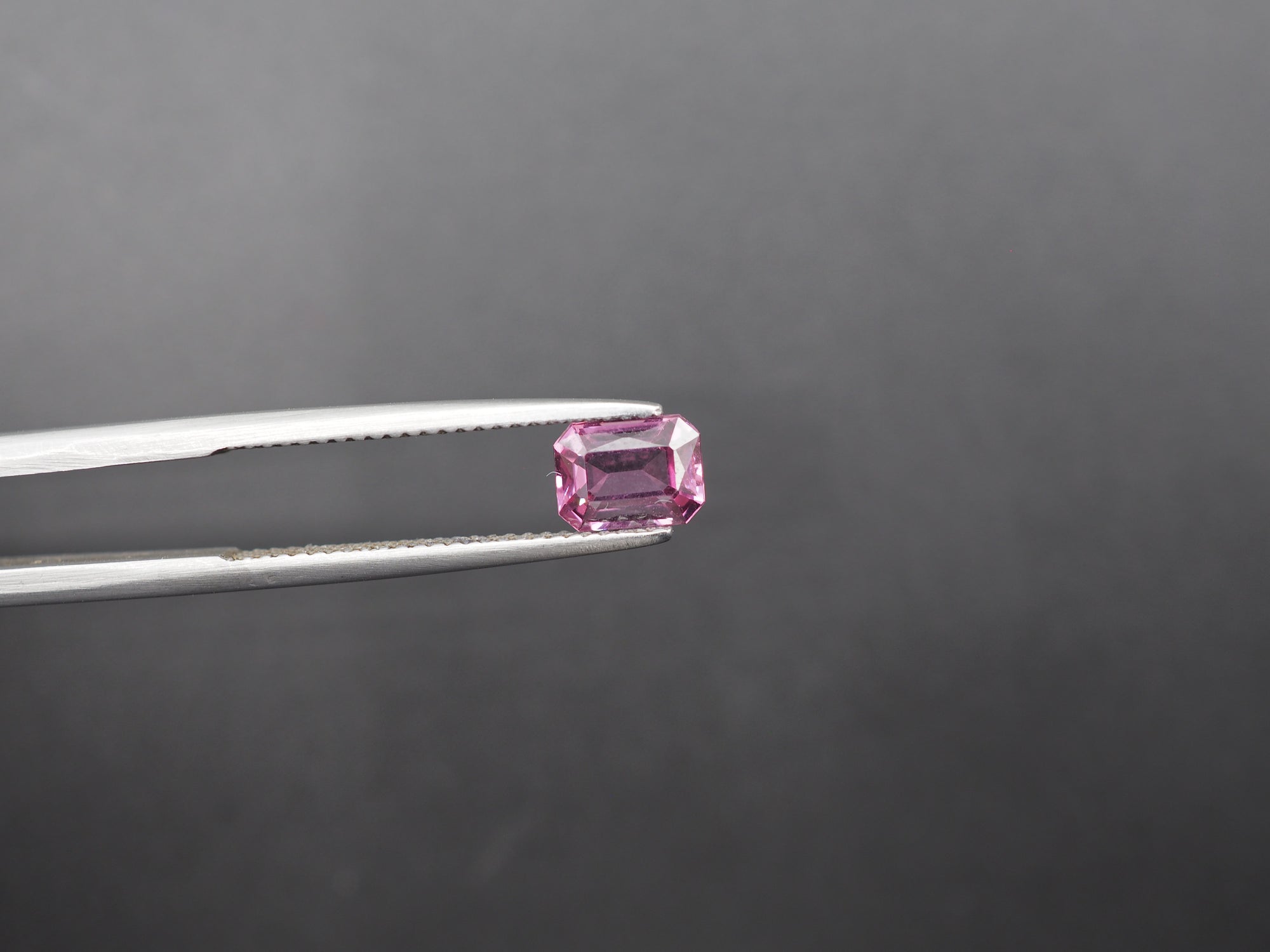 Malaya Garnet Emerald Shape Faceted 7x5mm