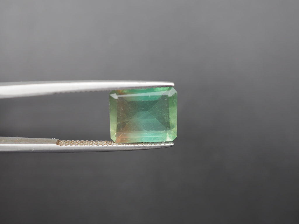 Fluorite Faceted Gemstone 12x10 mm