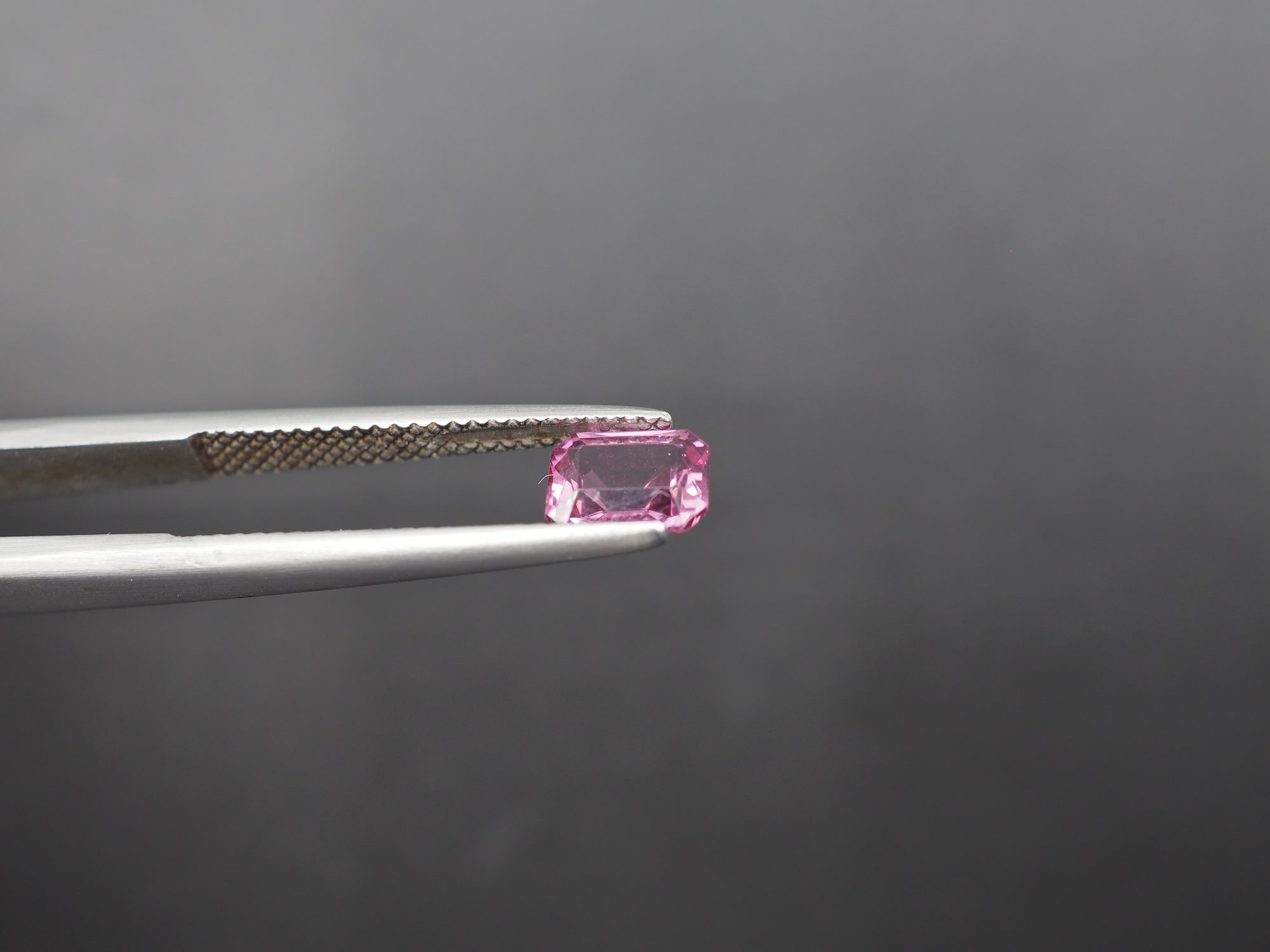 Malaya Garnet Emerald Shape Faceted 7x5mm