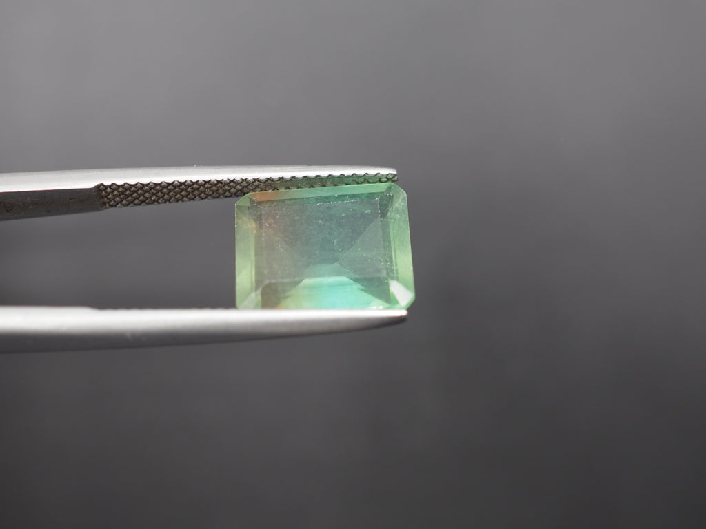Fluorite Faceted Gemstone 12x10 mm