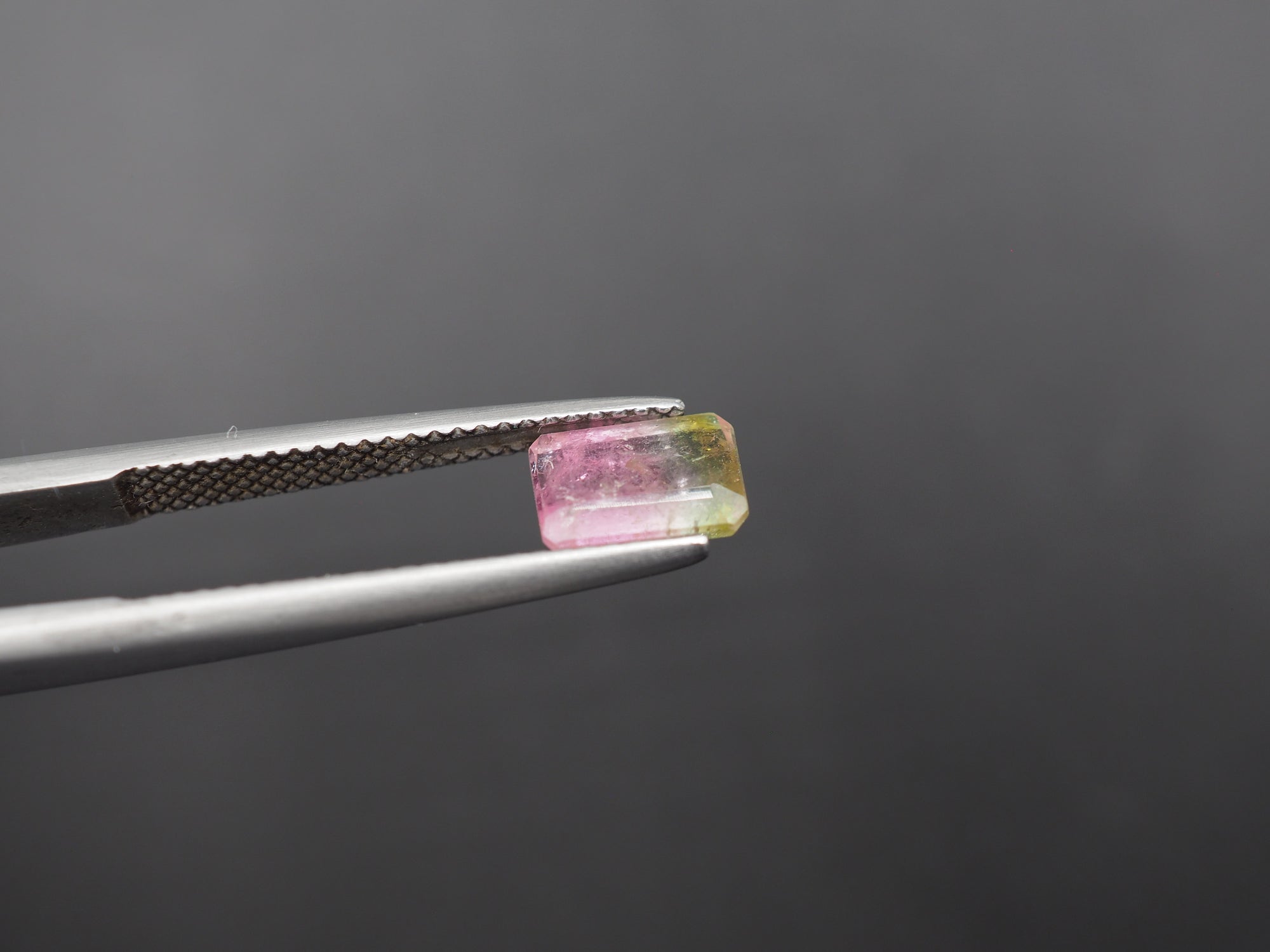 Watermelon Tourmaline Faceted Gemstone 7.8x5.4 mm