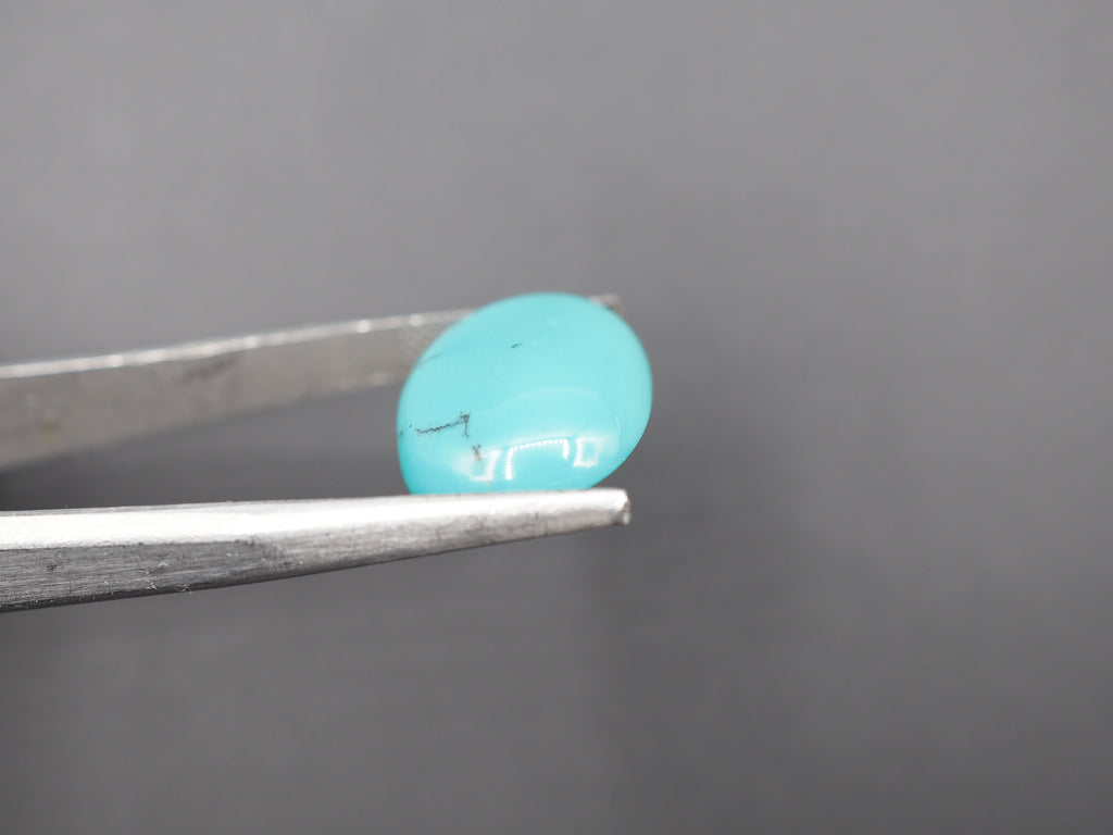 Arizona Turquoise Cabochon 18x13 mm Approximately 7.77 Carat (GTG-AT-8)