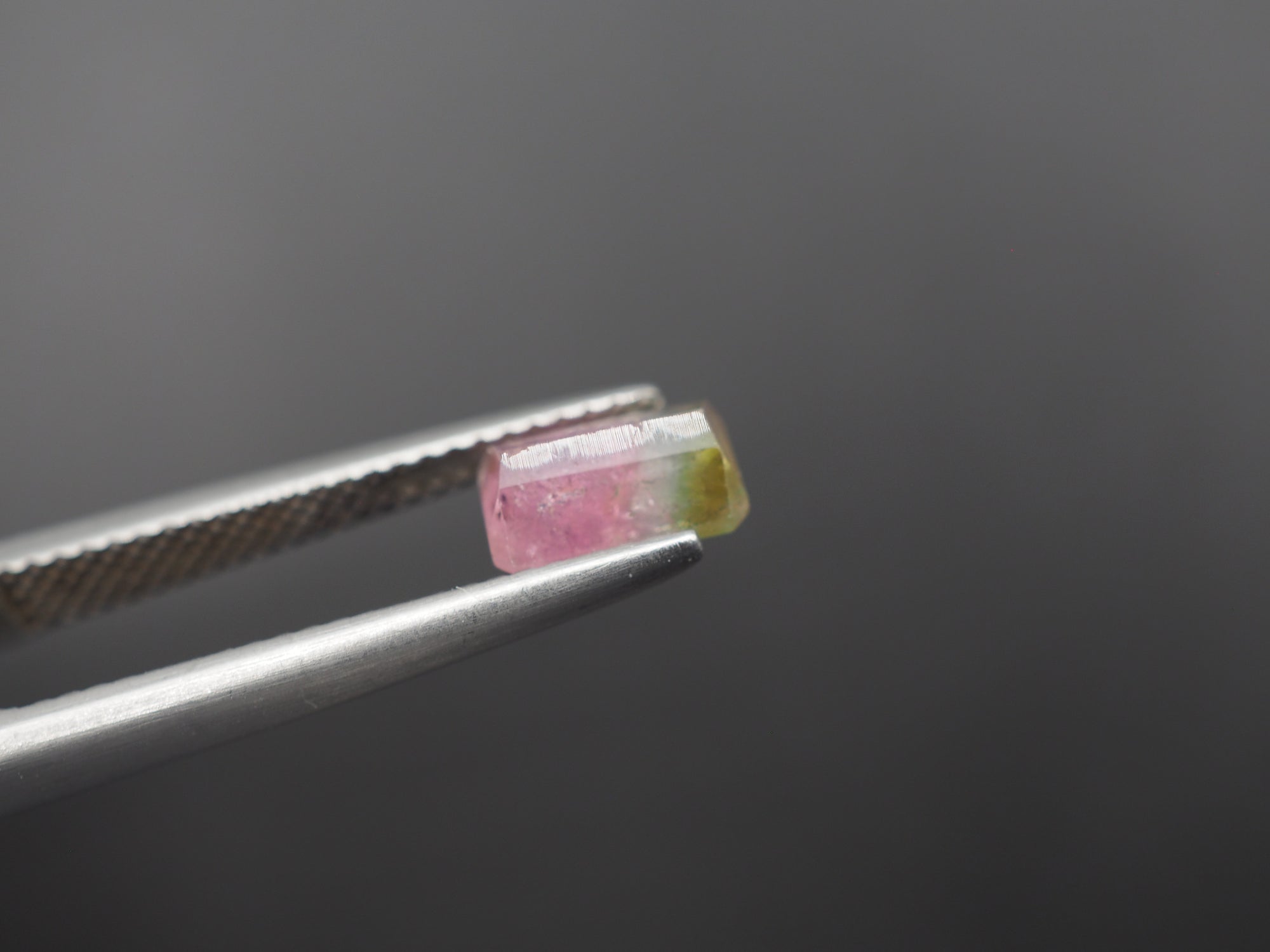 Watermelon Tourmaline Faceted Gemstone 7.8x5.4 mm