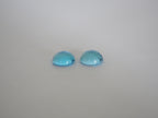 Swiss Blue Topaz Cabochon 8 mm