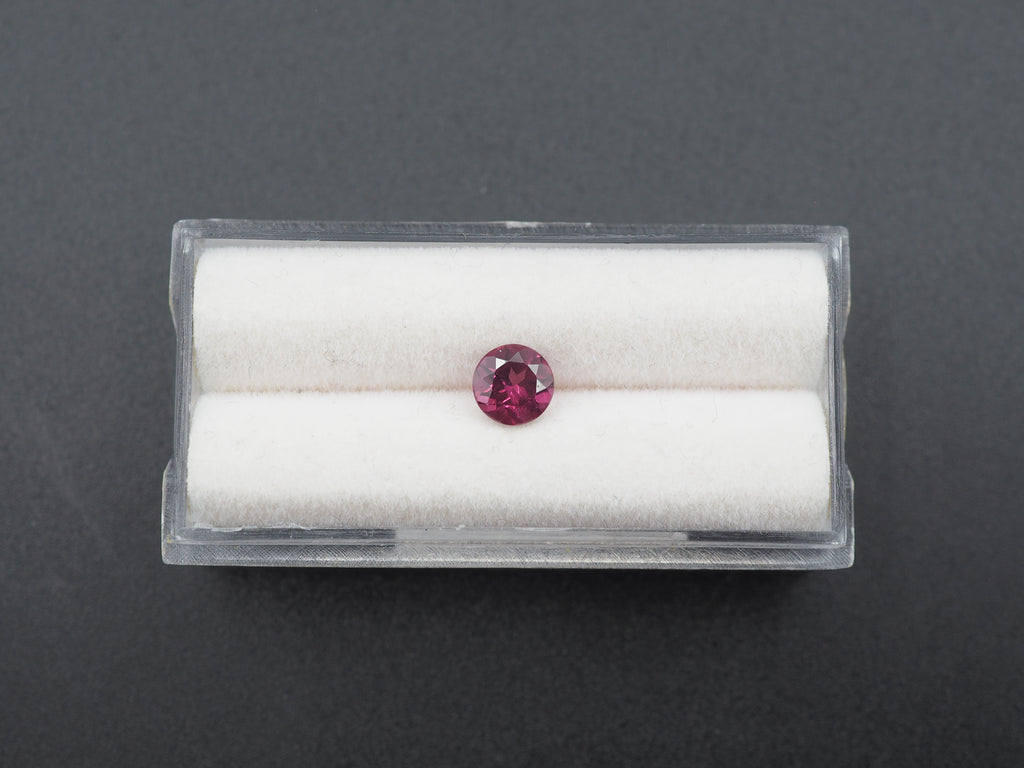 Purple Garnet Faceted 5.8 mm Approximately .86 Carat (GTG-PG-5)