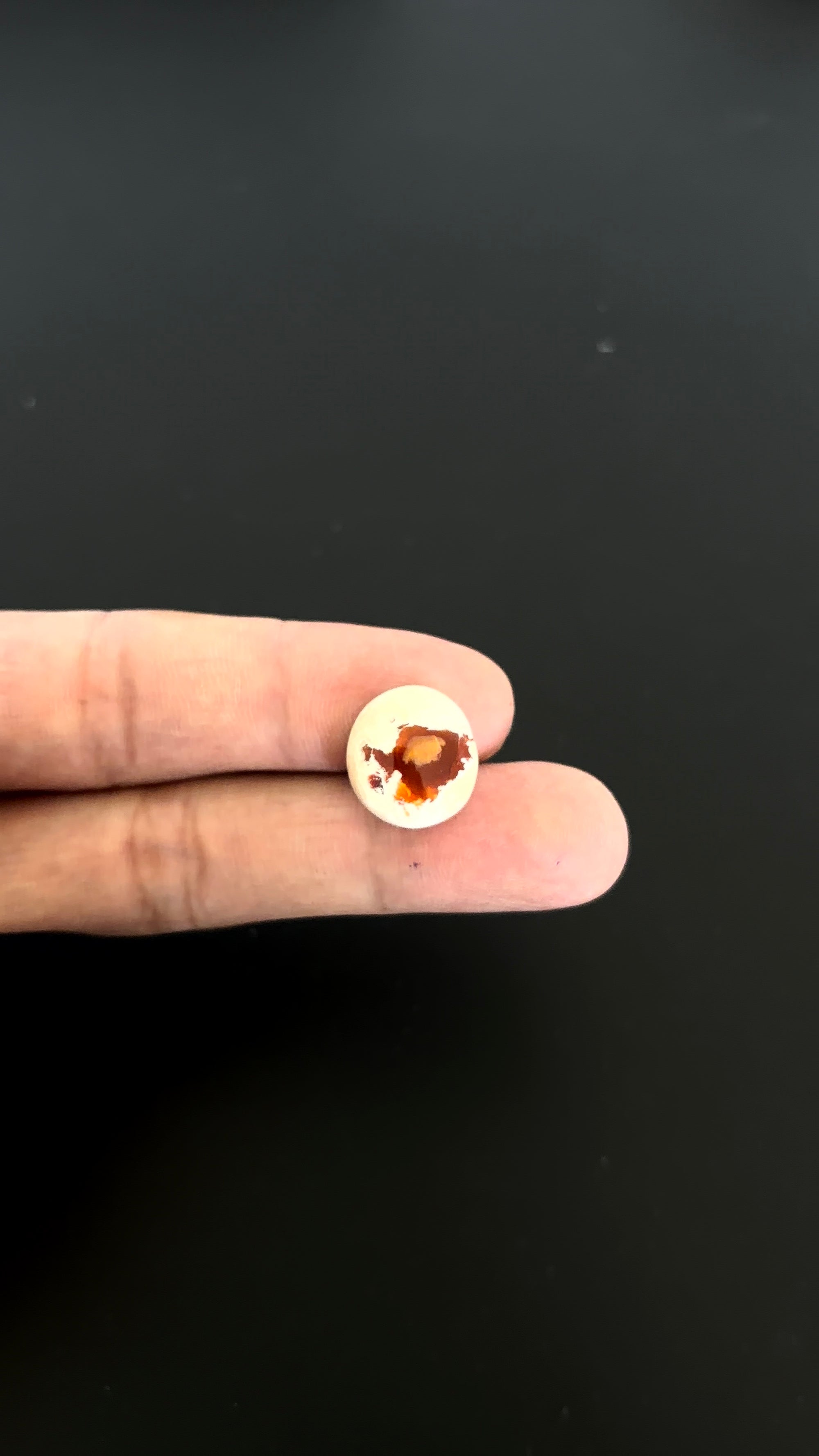Mexican Fire Opal Cabochon 15.5x14 mm Approximately 7.43 Carat