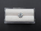 Moissanite Faceted 8 mm Single Piece Approximately 1.60 Carat (GTG-MO-39)