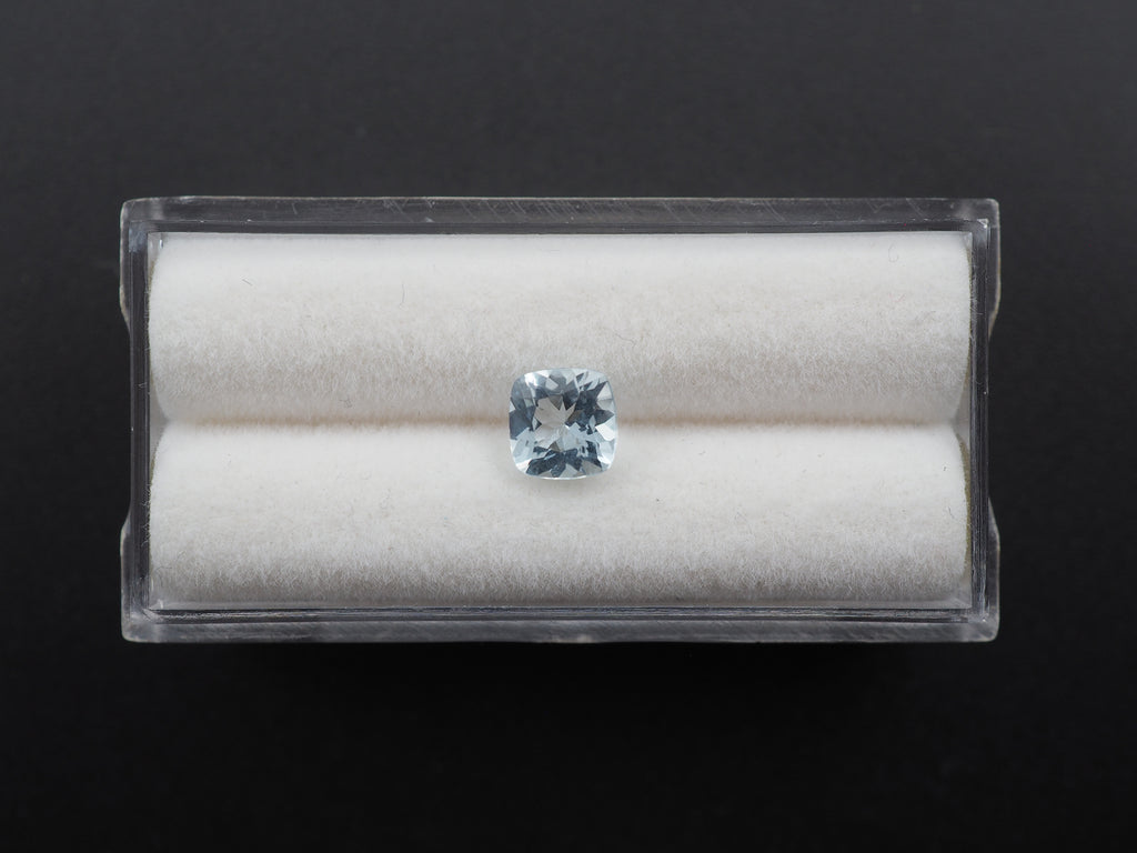 Aquamarine Faceted Gemstone 6x6 mm