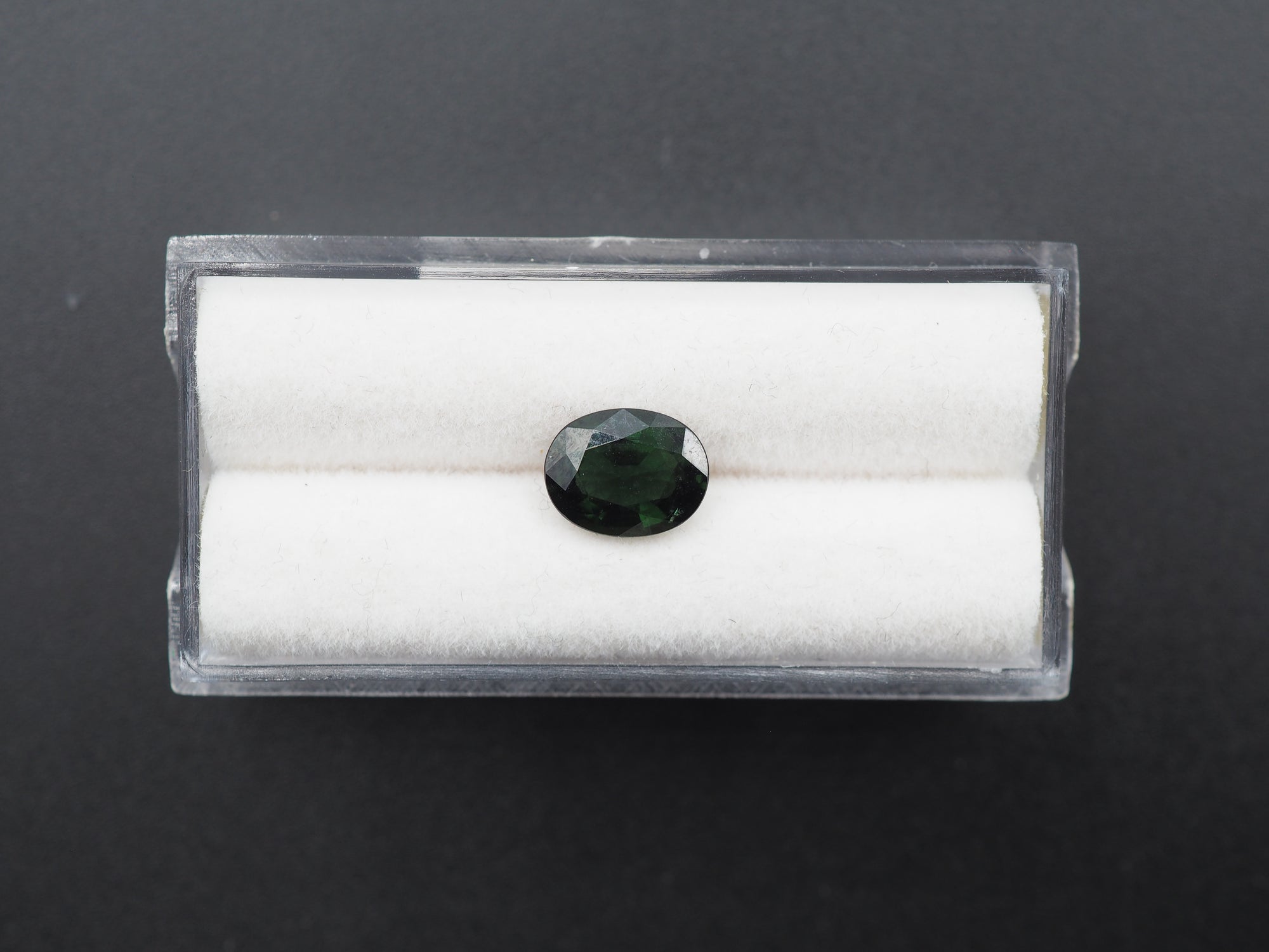 Natural Chrome Tourmaline Faceted 8.8x6.9 mm Single Piece Approximately 1.58 Carat (GTG-TOU-352)