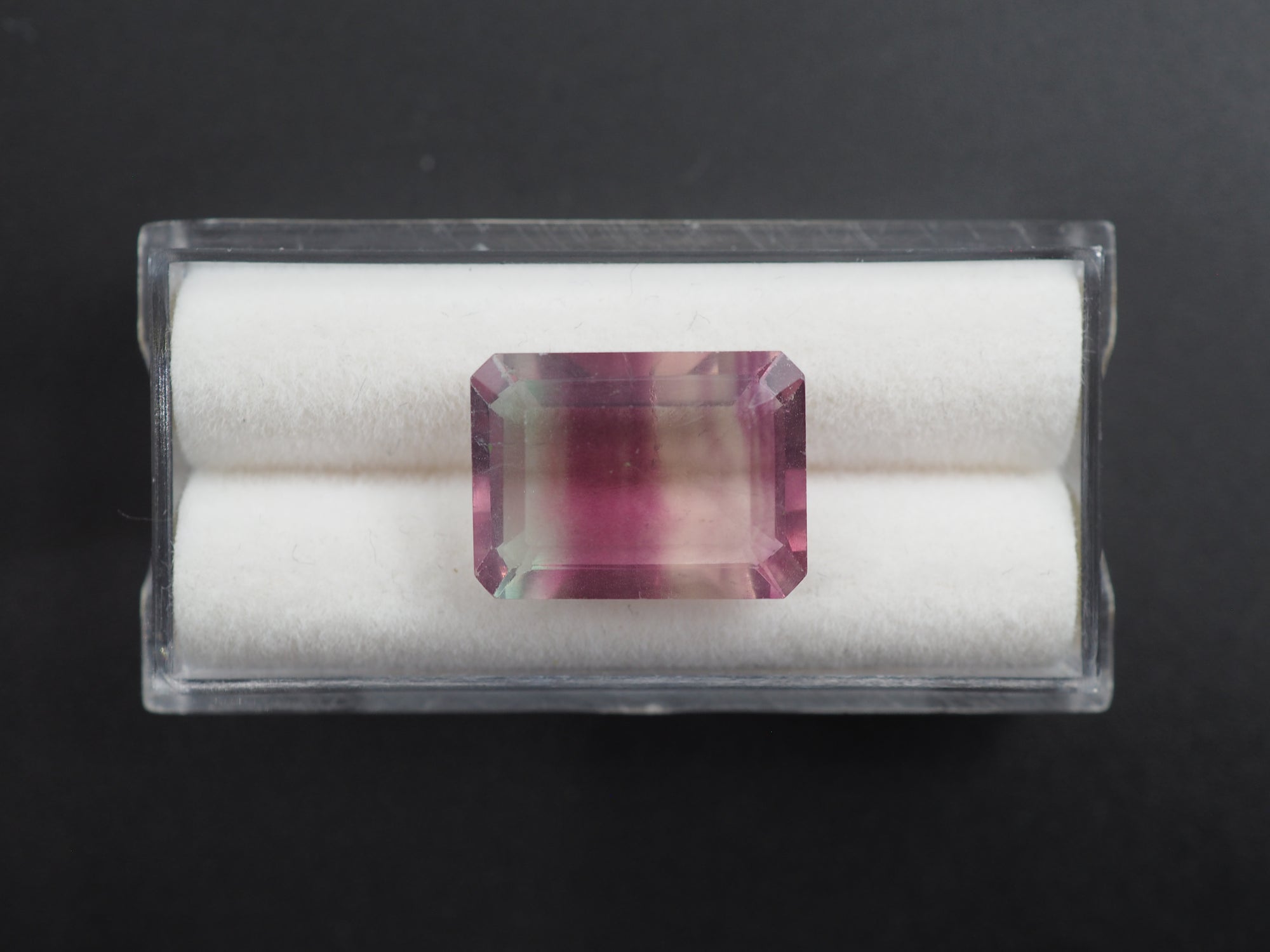 Fluorite Faceted Gemstone 16x12 mm