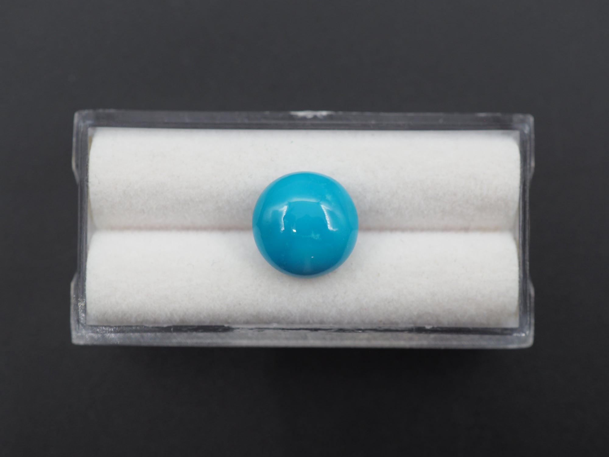 Arizona Turquoise Cabochon 11 mm Approximately 4.38 Carat (GTG-AT-9)