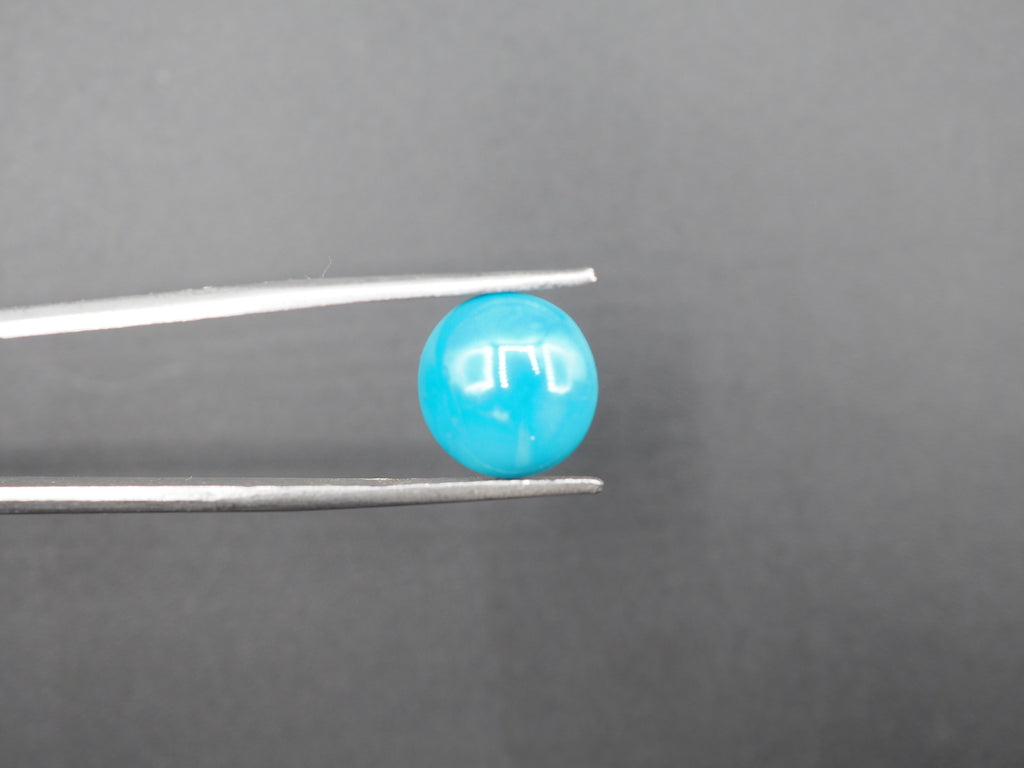 Arizona Turquoise Cabochon 11 mm Approximately 4.38 Carat (GTG-AT-9)