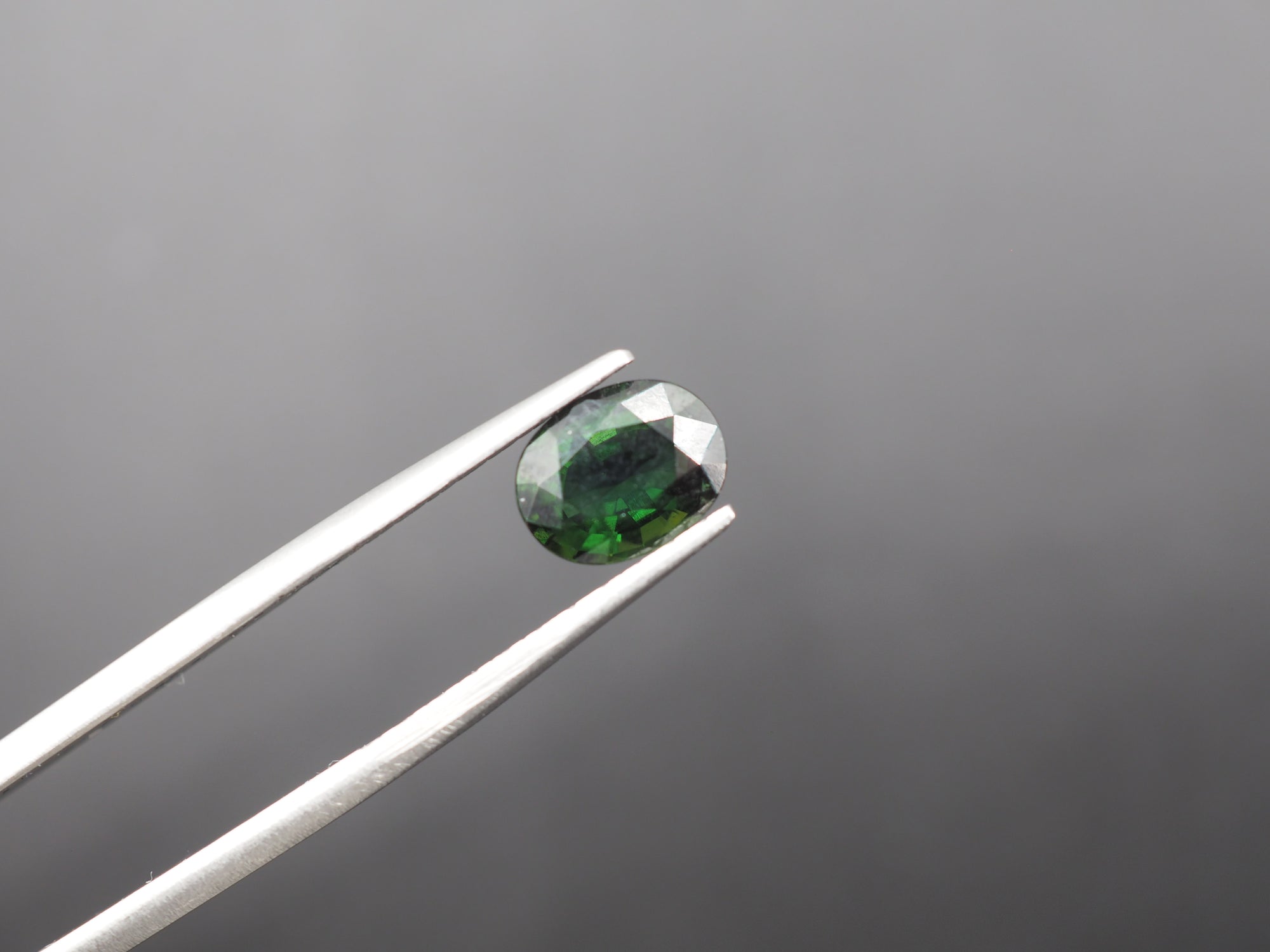 Natural Chrome Tourmaline Faceted 8.8x6.9 mm Single Piece Approximately 1.58 Carat (GTG-TOU-352)