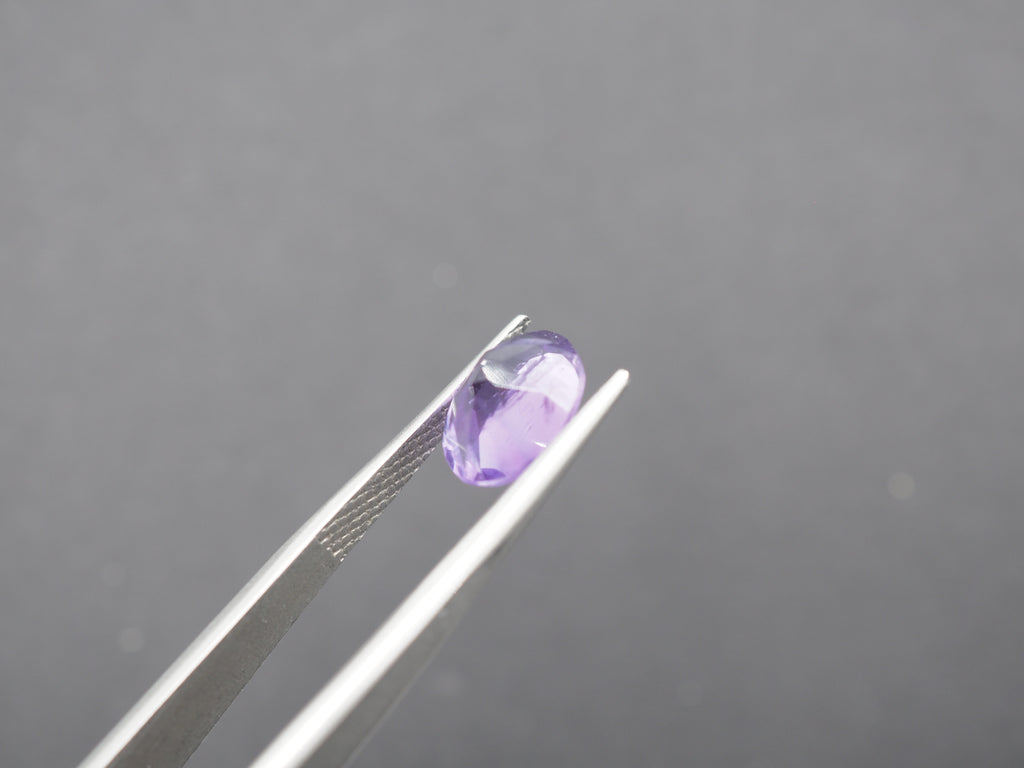 Amethyst Faceted 10x8 mm Matching Pair Approximately 4.70 Carat (GTG-AM-72)