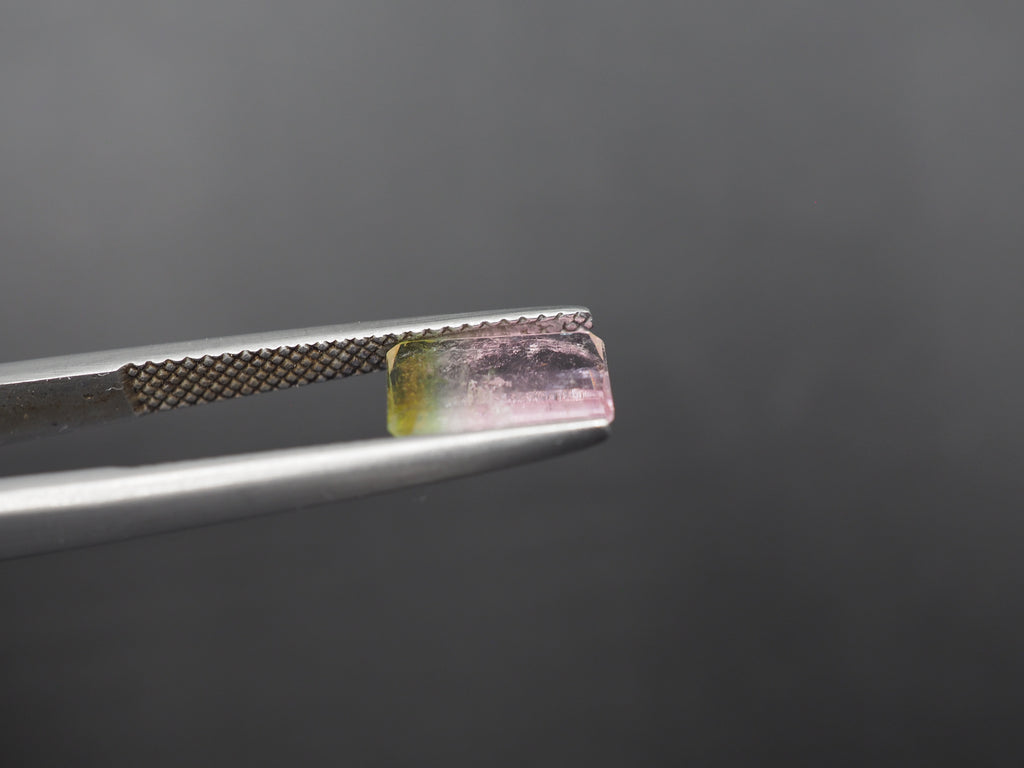 Watermelon Tourmaline Faceted Gemstone 9.8x6.3 mm