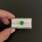 Green Topaz Faceted 9.1 mm, Approximately 3.54 Carat (GTG-GTO-32)