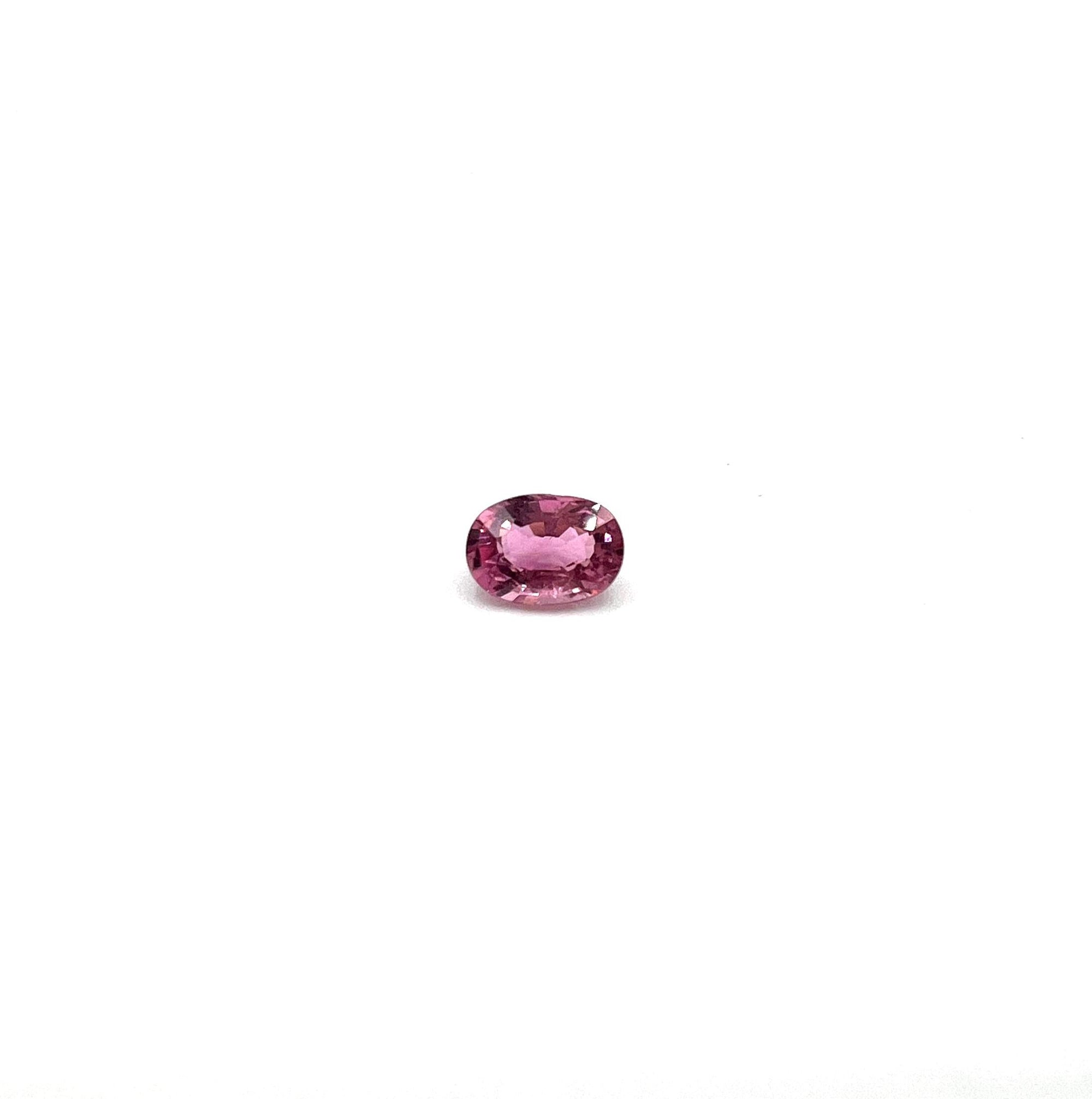 Natural Pink faceted Tourmaline 7x5mm approximately 0.82 carat (GTG-TOU-9)