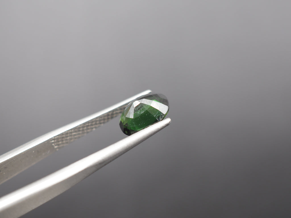 Natural Chrome Tourmaline Faceted 8.8x6.9 mm Single Piece Approximately 1.58 Carat (GTG-TOU-352)