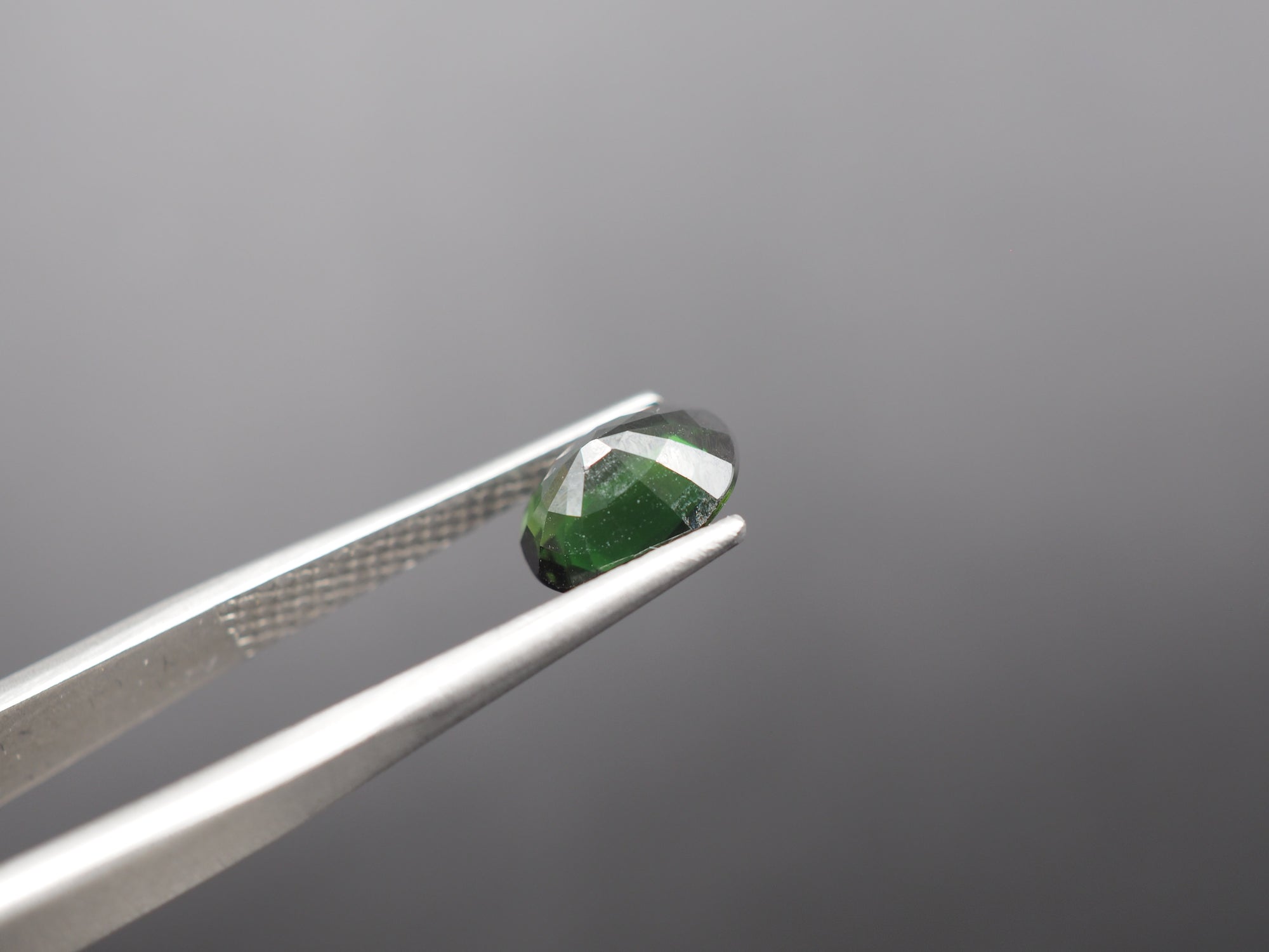 Natural Chrome Tourmaline Faceted 8.8x6.9 mm Single Piece Approximately 1.58 Carat (GTG-TOU-352)