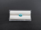 Faceted Blue Apatite Oval Shape 8x6x3.8mm Approximately 1.2 Carat