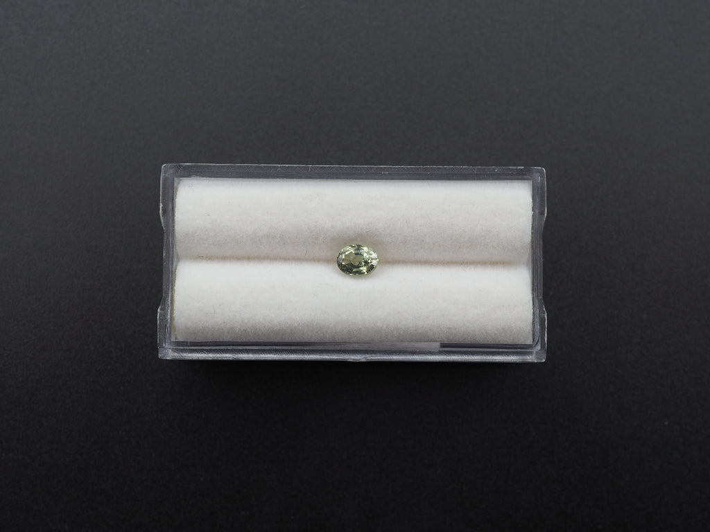 Faceted Alexandrite Oval  Shape 5x4mm Single Piece Approximately 0.56 Carat