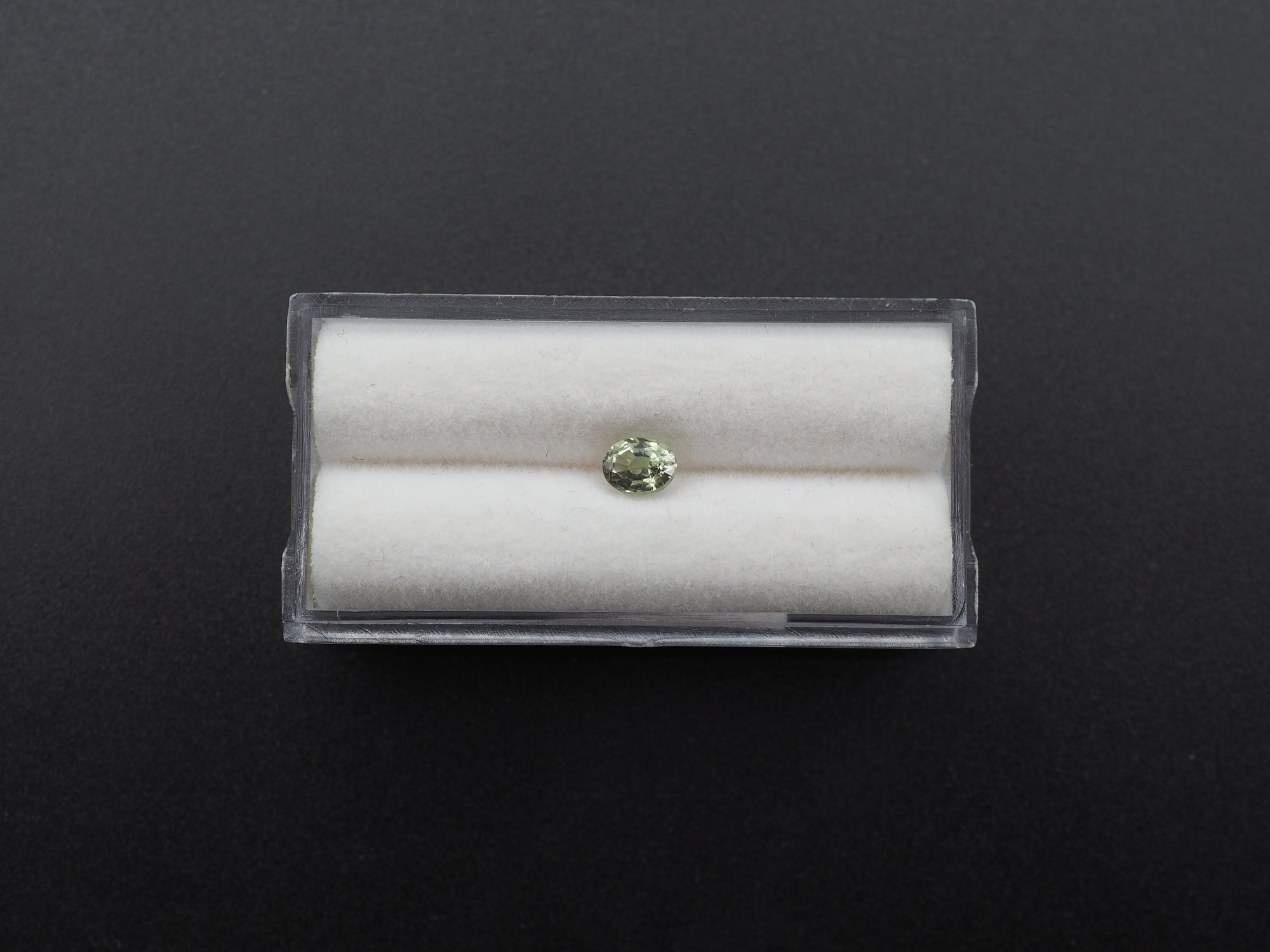 Faceted Alexandrite Oval  Shape 5x4mm Single Piece Approximately 0.56 Carat