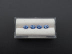 Ceylon Blue Sapphire Faceted  Oval Shape 6 x 4 mm  Approximately 2.28 Carat,