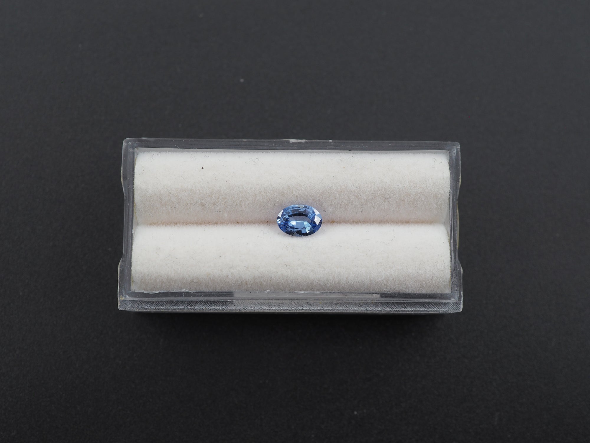 Blue Sapphire Faceted Oval Shape 6.5 x 4.5 x 2.50 mm Single Piece  Approximately 0.60 Carat