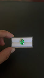 Green Topaz, Faceted Gemstone 13.2x9.1 mm, Approximately 4.95 Carat (GTG-GTO-9)