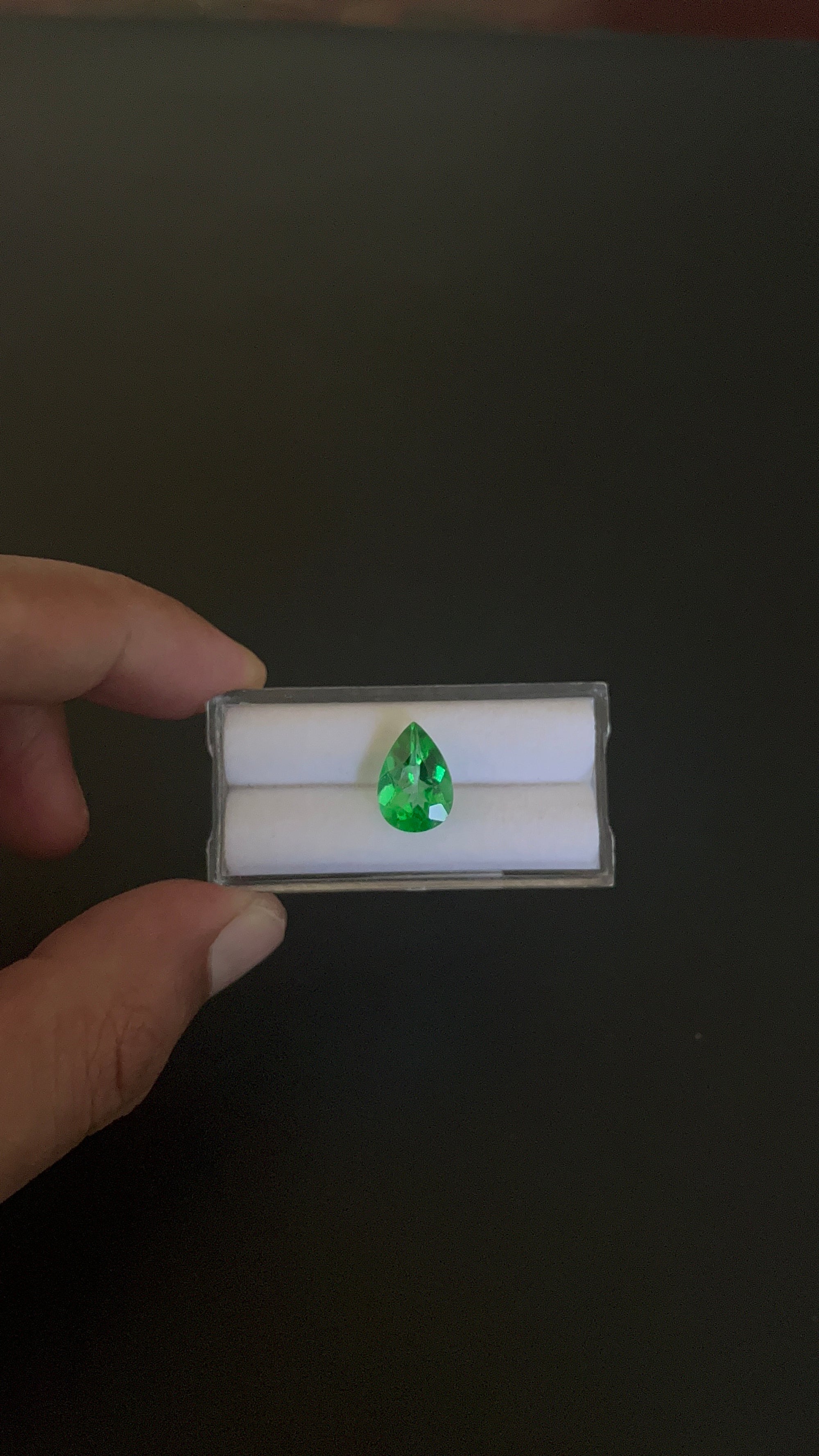 Green Topaz, Faceted Gemstone 13.2x9.1 mm, Approximately 4.95 Carat (GTG-GTO-9)