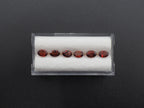 Rhodolite Garnet Faceted Oval Shape 6 x 4 mm Approximately 3.50 Carat, 6 Pieces