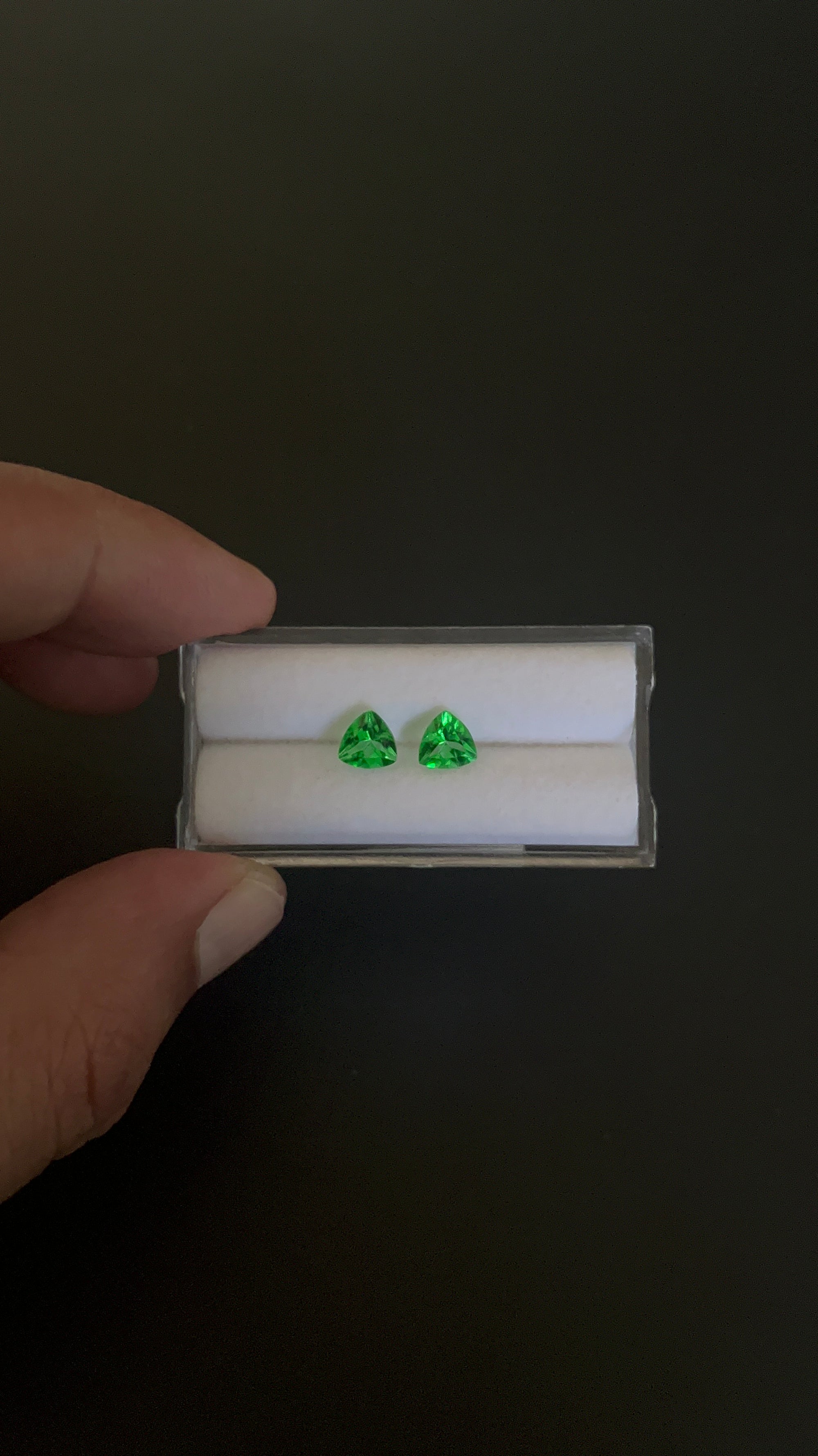 Green Topaz, Faceted Matching Pair  6.1 mm, Approximately 1.80 Carat (GTG-GTO-6)