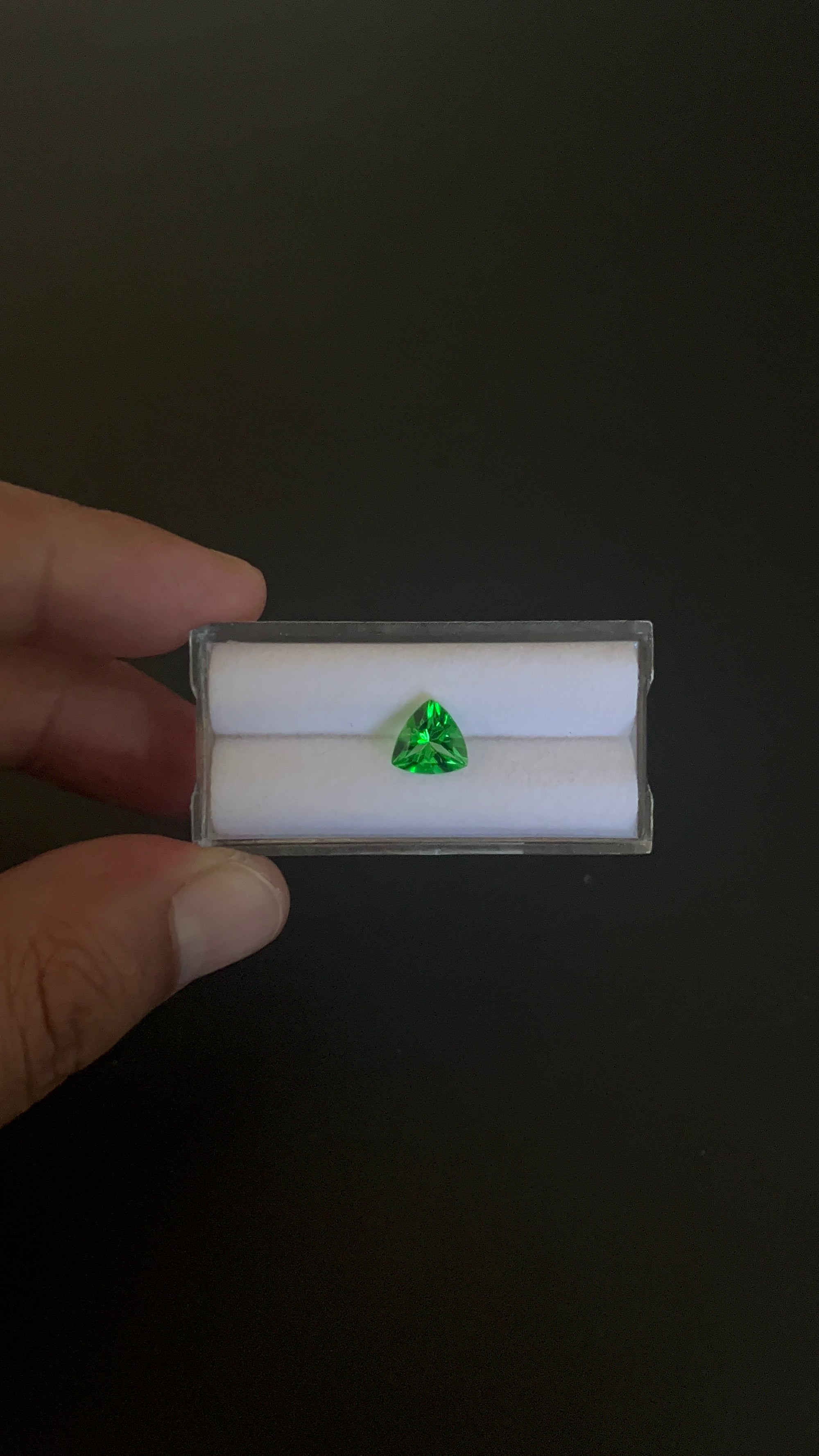 Green Topaz, Faceted Gemstone 8x8 mm, Approximately 1.72 Carat (GTG-GTO-21)