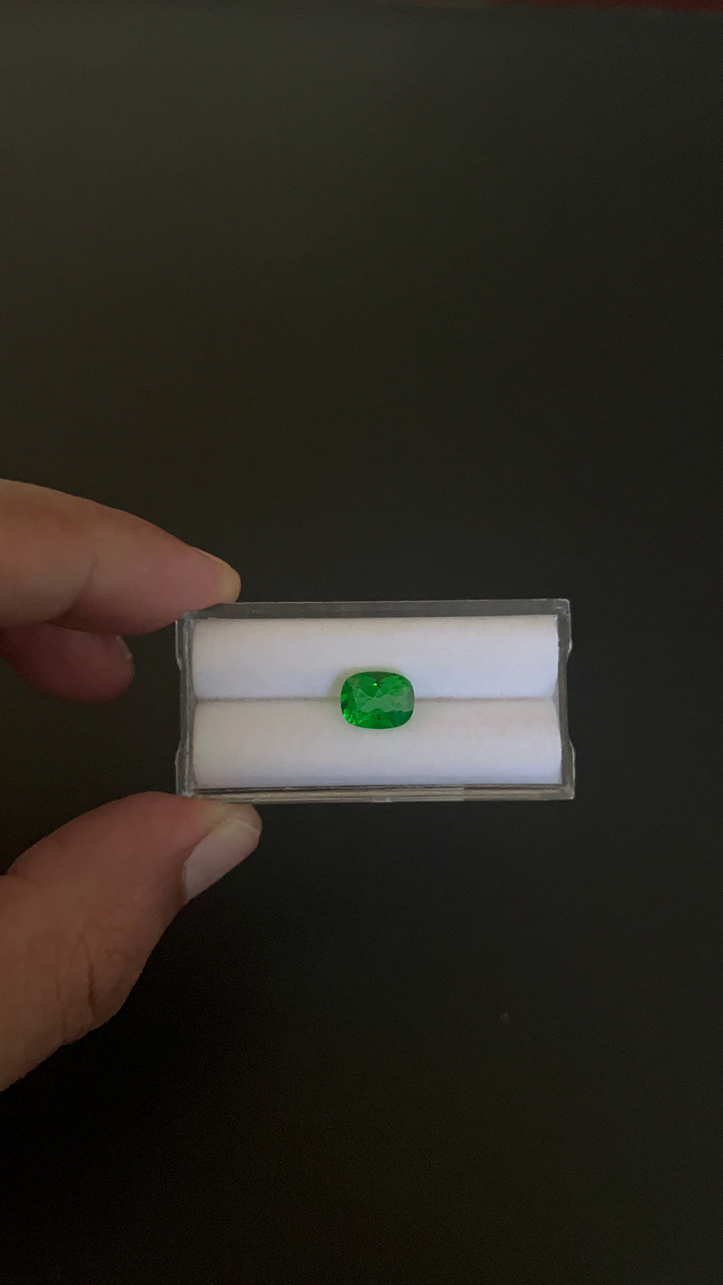 Green Topaz, Faceted Gemstone  9.2x7.2 mm, Approximately 2.65 Carat (GTG-GTO-8)