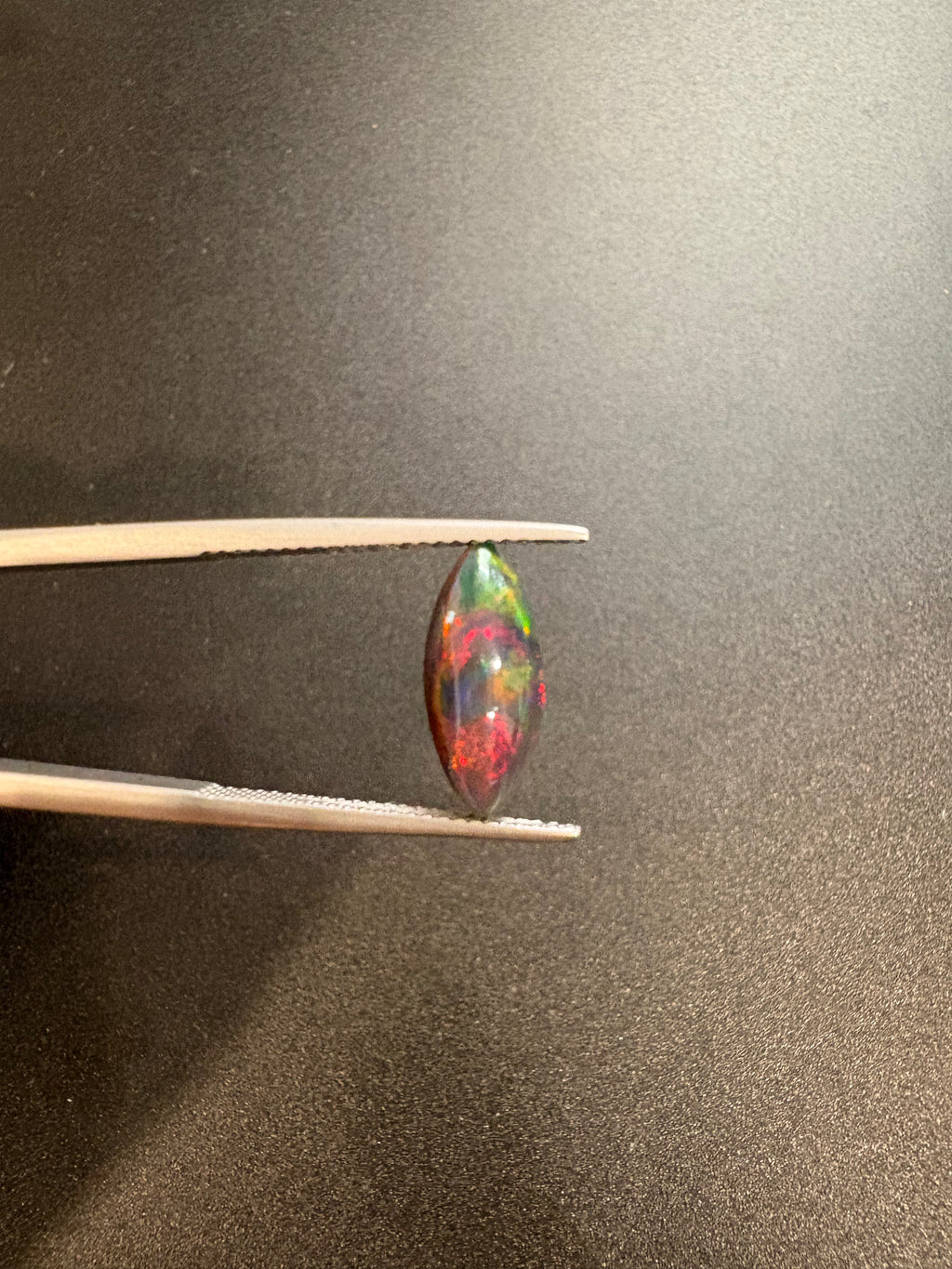 Ethiopian Black Opal 14.5x6 mm Approximately 1.75 Carat (GTG-BOP-17)