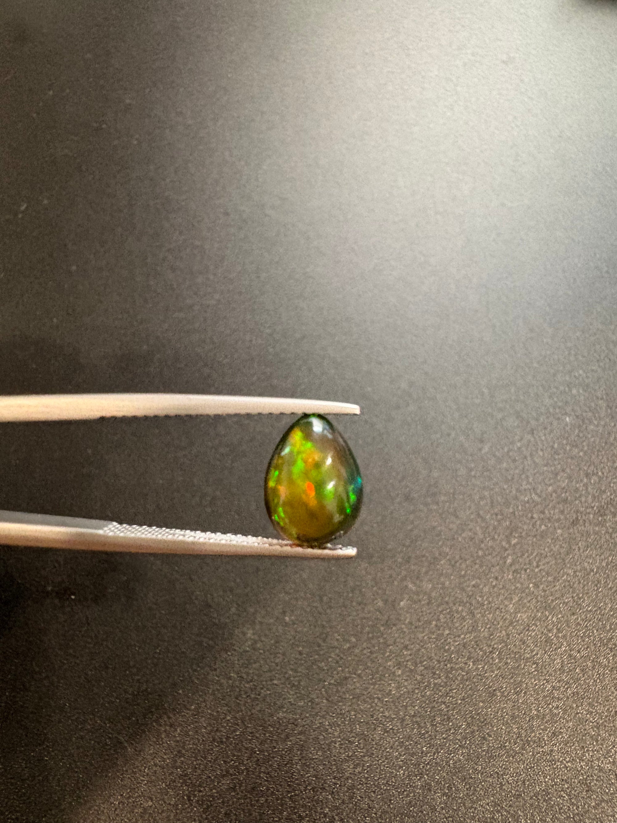 Ethiopian Black Opal 10x8 mm Approximately 1.40 Carat (GTG-BOP-8)