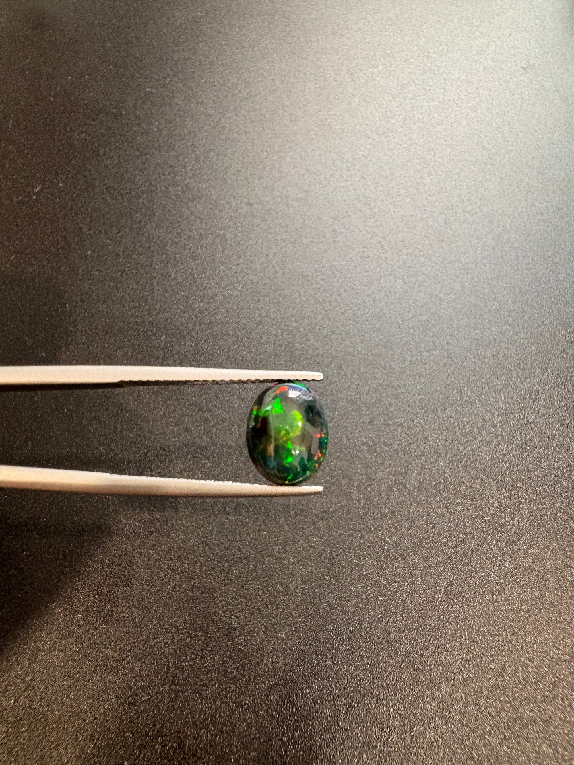 Ethiopian Black Opal 10x8 mm Approximately 1.50 Carat (GTG-BOP-12)