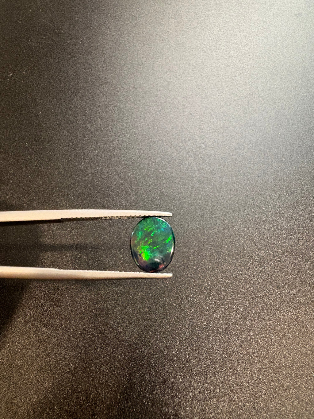 Ethiopian Black Opal 10x8 mm Approximately 1.50 Carat (GTG-BOP-12)