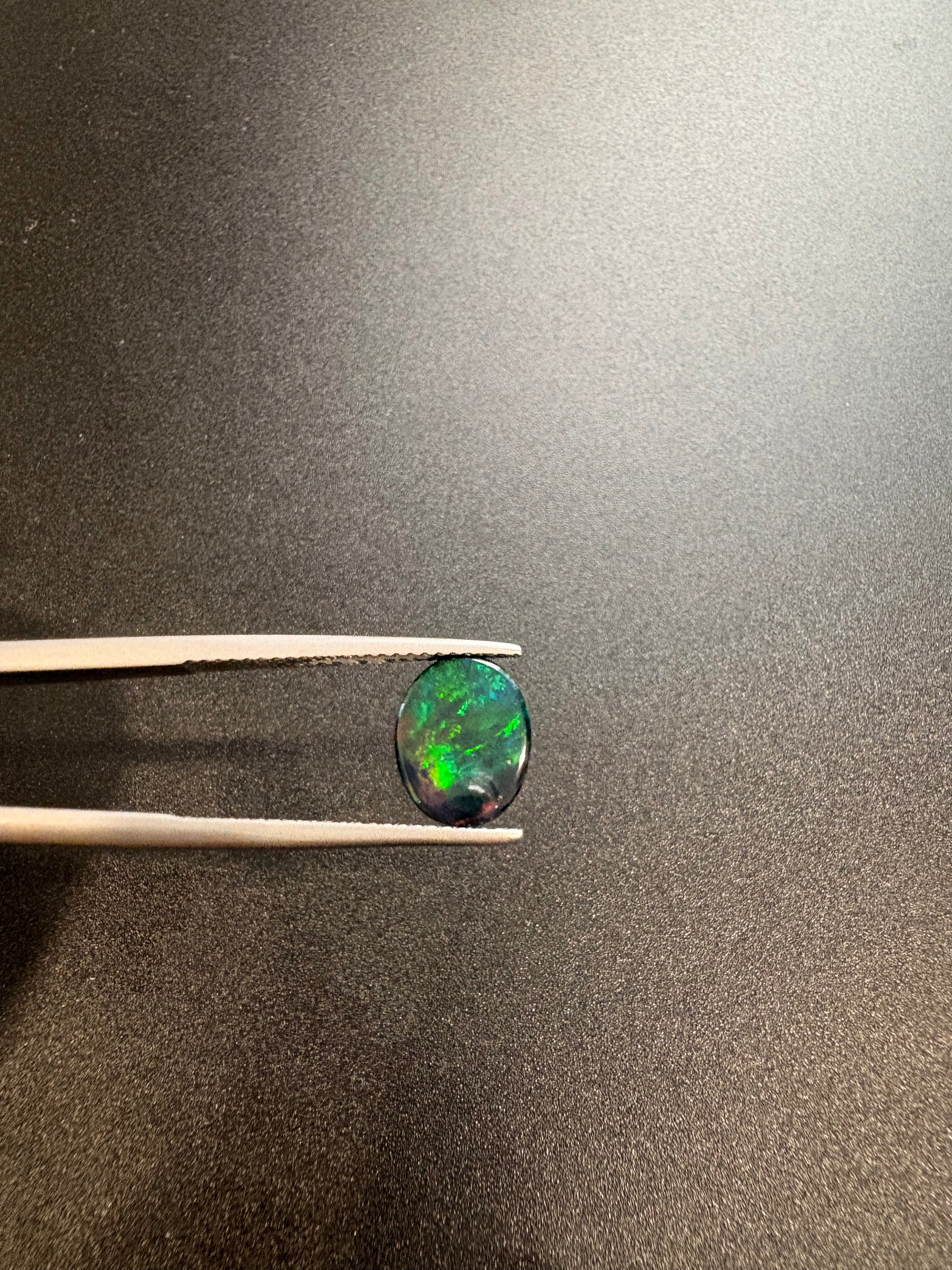 Ethiopian Black Opal 10x8 mm Approximately 1.50 Carat (GTG-BOP-12)