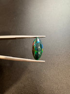 Ethiopian Black Opal marquise shape 15x7 mm Approximately 2.25 Carat (GTG-BOP-33)