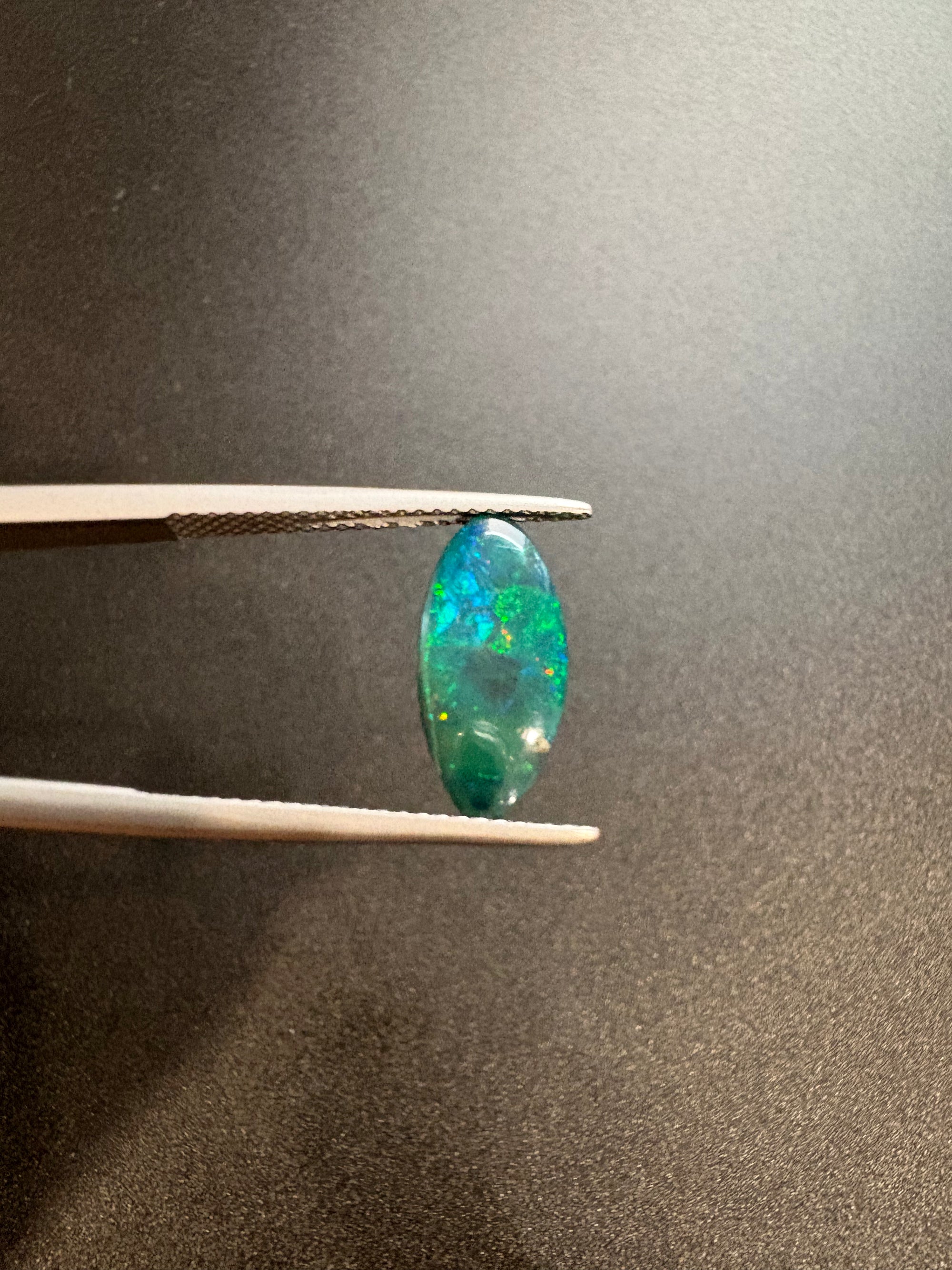 Ethiopian Black Opal marquise shape 15x7 mm Approximately 2.25 Carat (GTG-BOP-33)