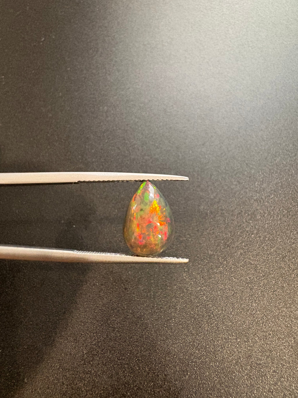 Ethiopian Black Opal 13x9 mm Approximately 2.80 Carat (GTG-BOP-26)