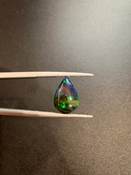 Ethiopian Black Opal 13x9mm Approximately 2.18 Carat (GTG-BOP-14)
