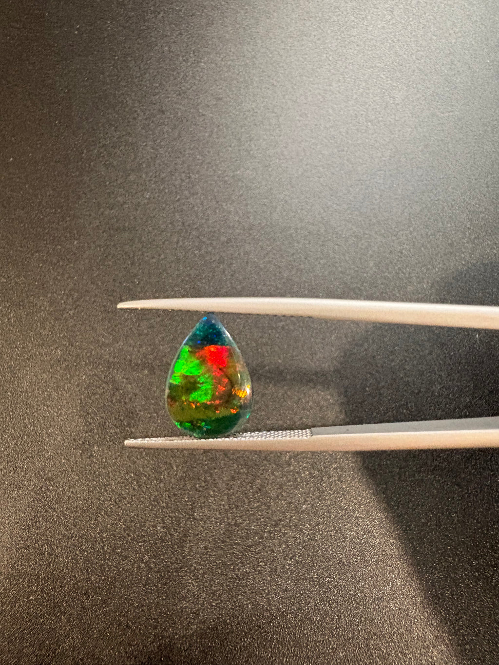 Ethiopian Black Opal 13x9mm Approximately 2.18 Carat (GTG-BOP-14)